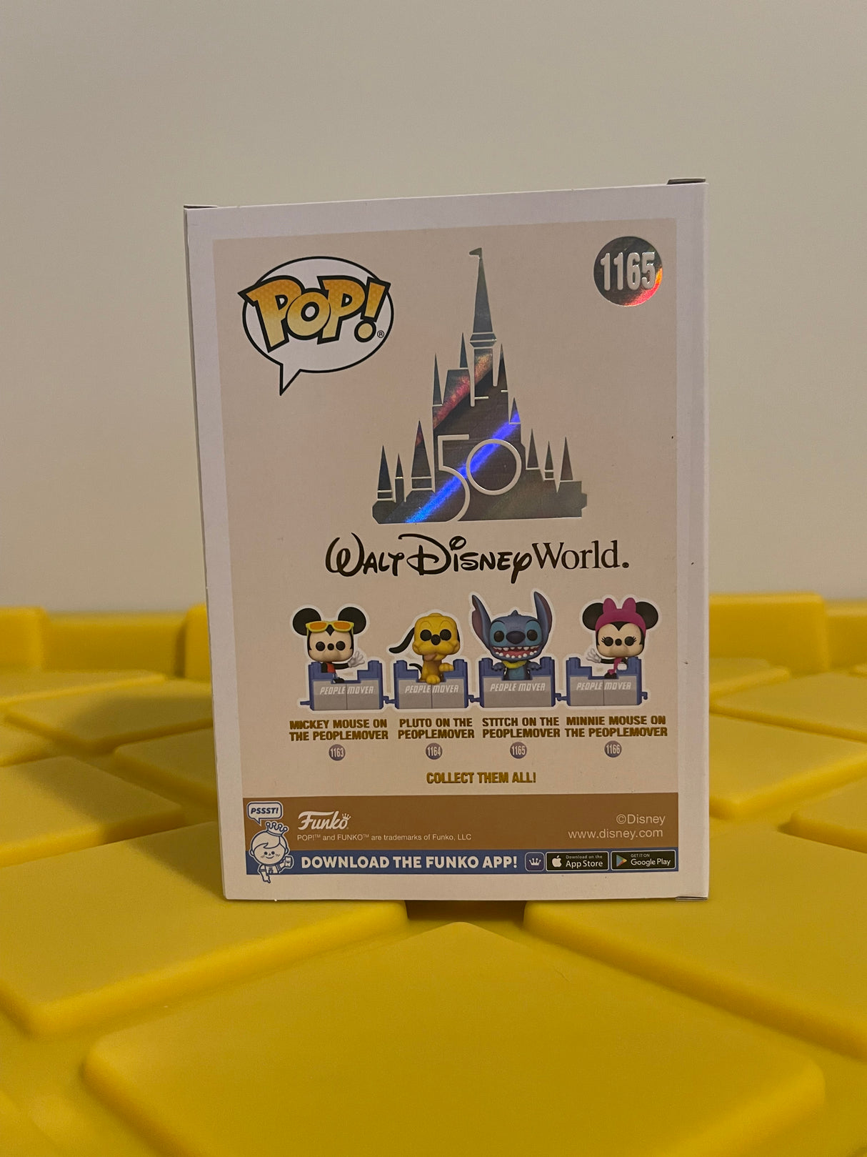 Stitch On The Peoplemover - Limited Edition Special Edition Exclusive