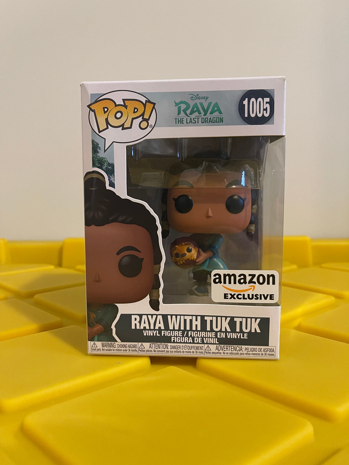 Funko POP! Raya with Tuk Tuk - Limited Edition Amazon Exclusive