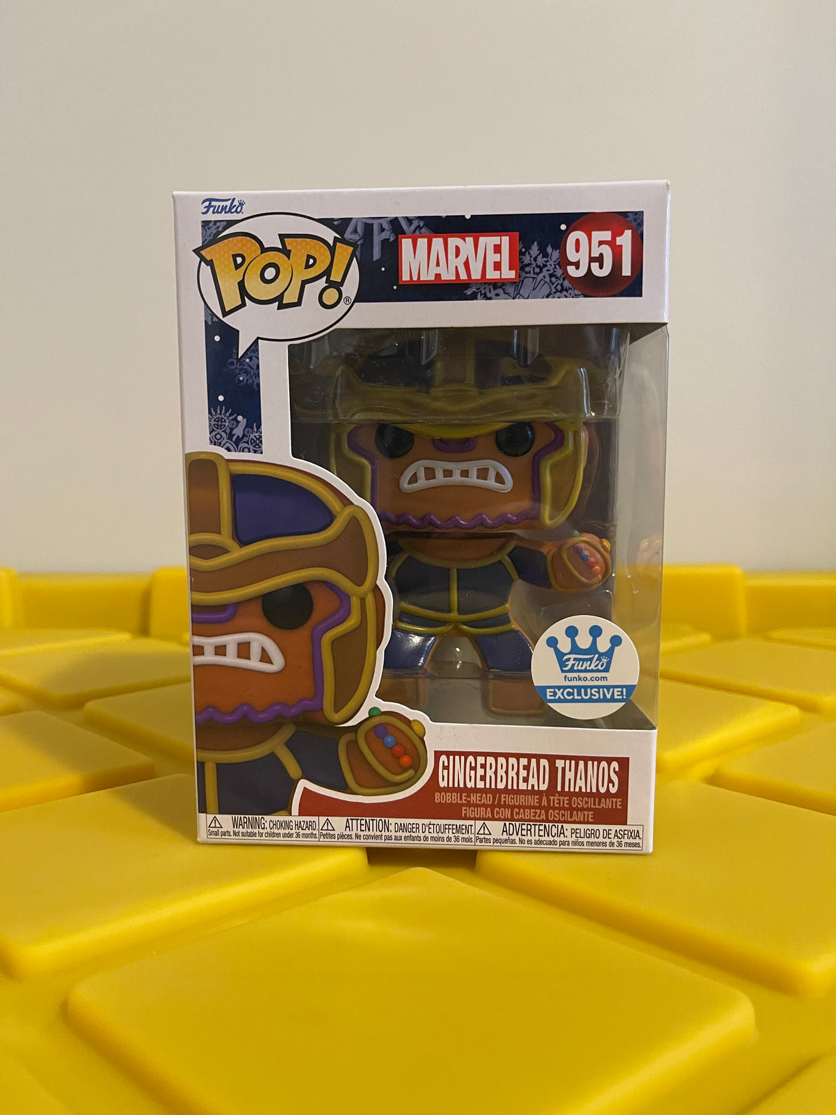 Funko POP! Gingerbread Thanos - Limited Edition Funko Shop Exclusive