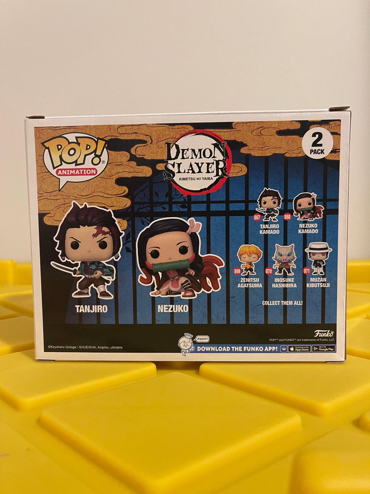 Funko POP! Tanjiro & Nezuko (2-Pack) - Limited Edition Special Edition Exclusive