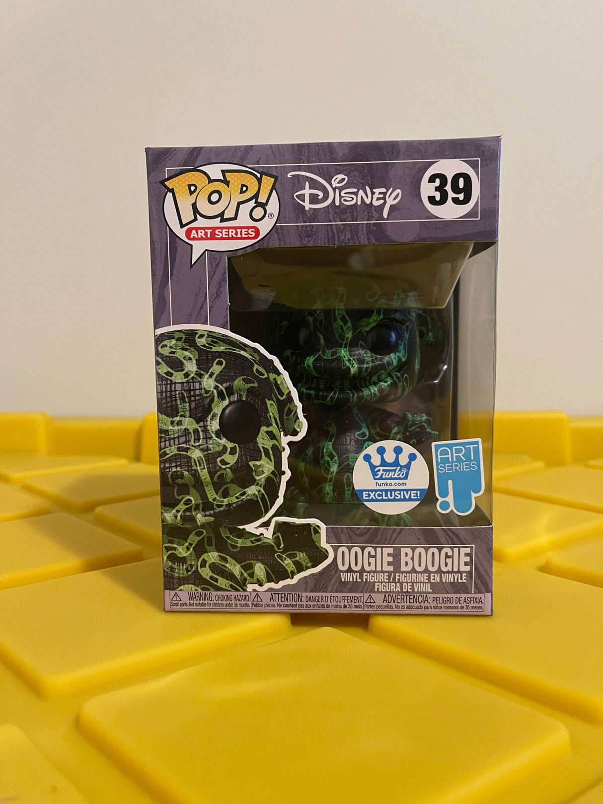 Funko POP! Oogie Boogie (Art Series) - Limited Edition Funko Shop Exclusive