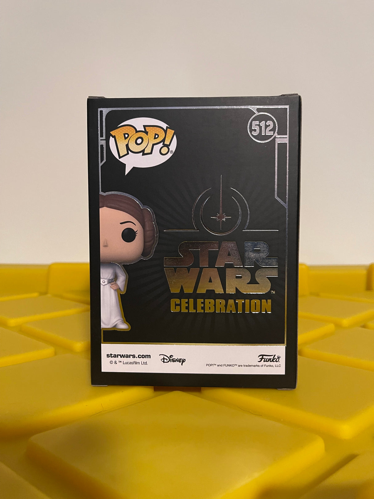 Funko POP! Princess Leia - Limited Edition 2022 Galactic Convention Exclusive