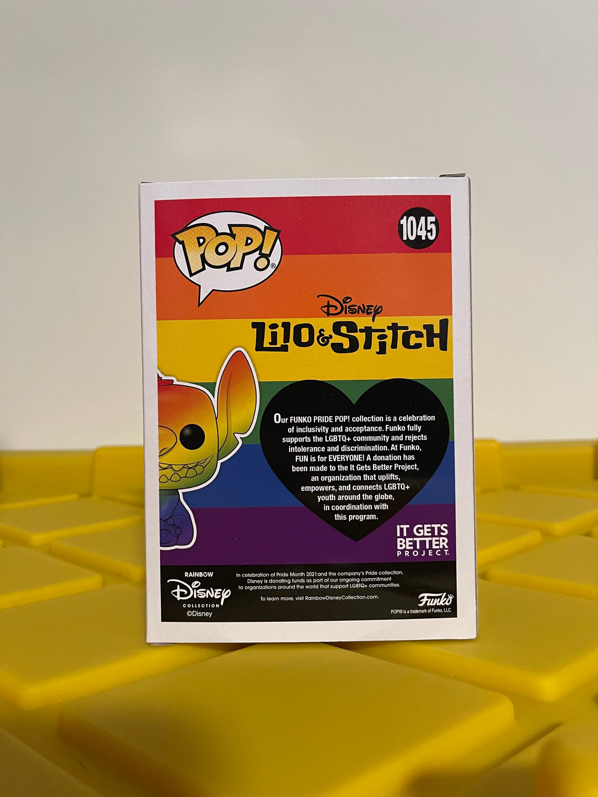 Funko POP! Stitch (Rainbow) (Diamond) - Limited Edition Special Edition Exclusive