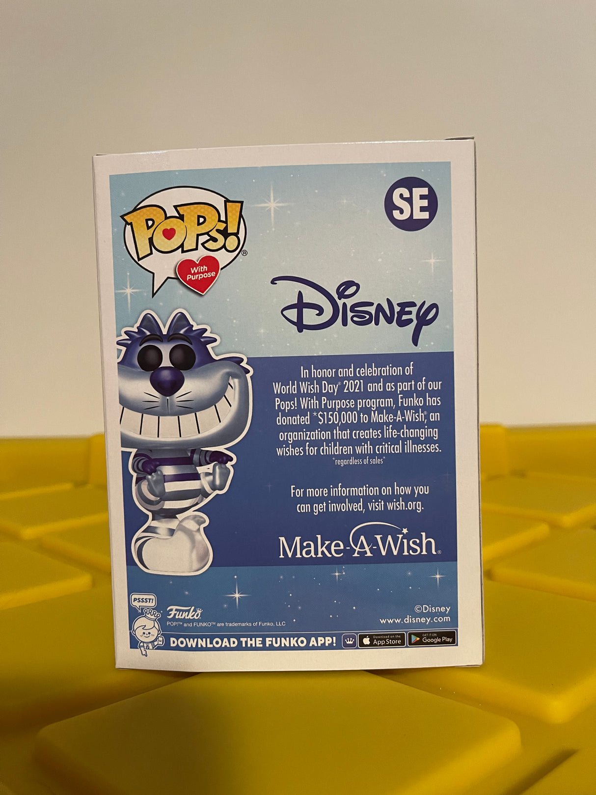 Funko POP! Cheshire Cat (Metallic) (Make-A-Wish)
