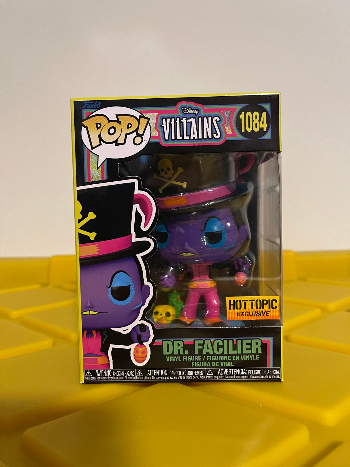 Funko POP! Dr. Facilier (Black Light) - Limited Edition Hot Topic Exclusive