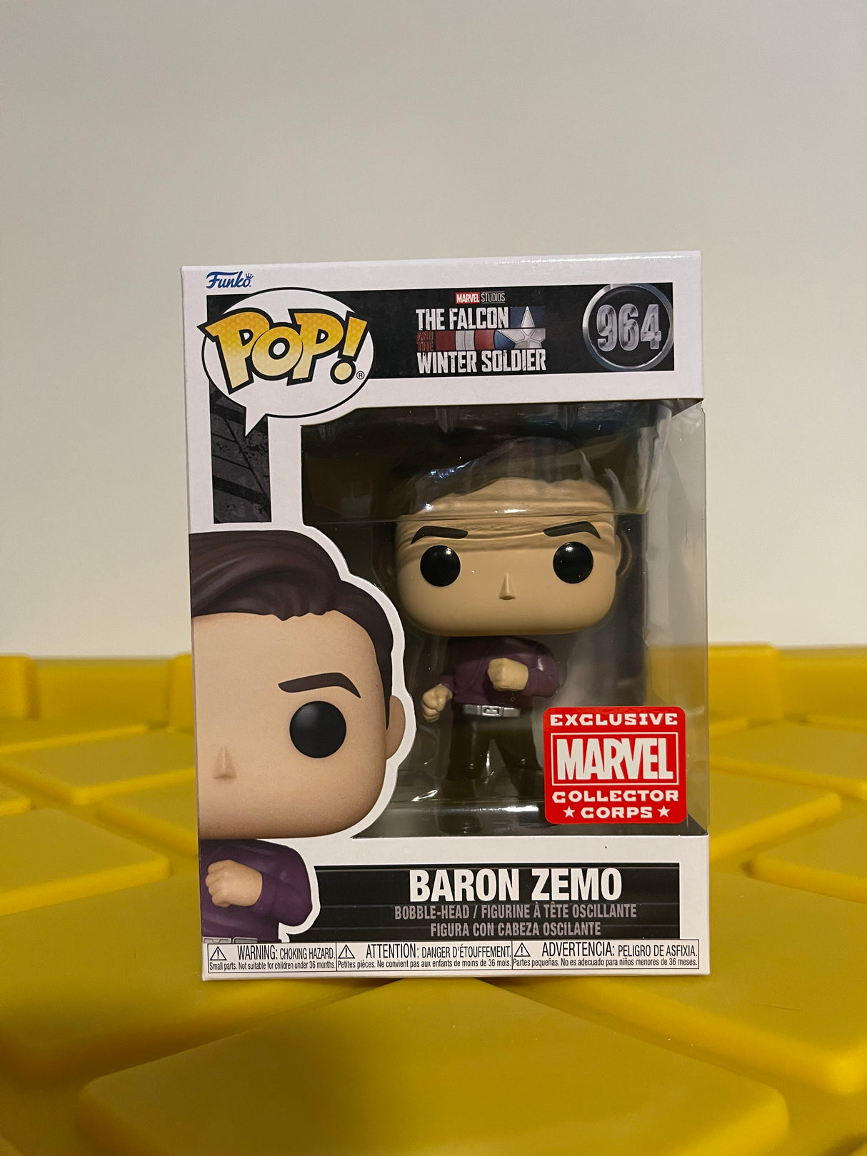 Funko POP! Baron Zemo - Limited Edition Marvel Collector Corps Exclusive