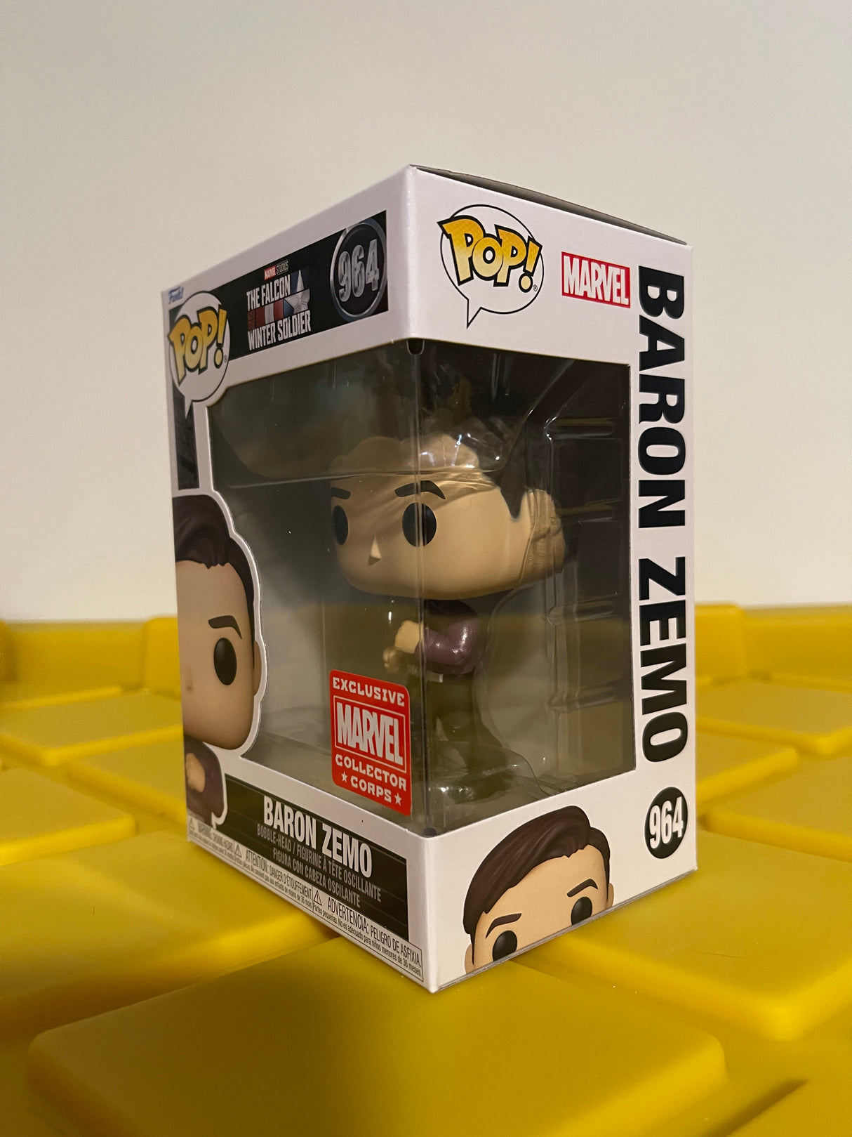 Funko POP! Baron Zemo - Limited Edition Marvel Collector Corps Exclusive