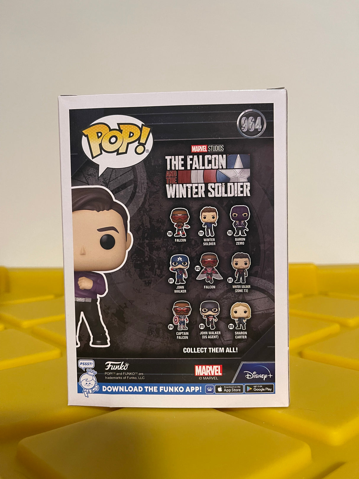 Funko POP! Baron Zemo - Limited Edition Marvel Collector Corps Exclusive