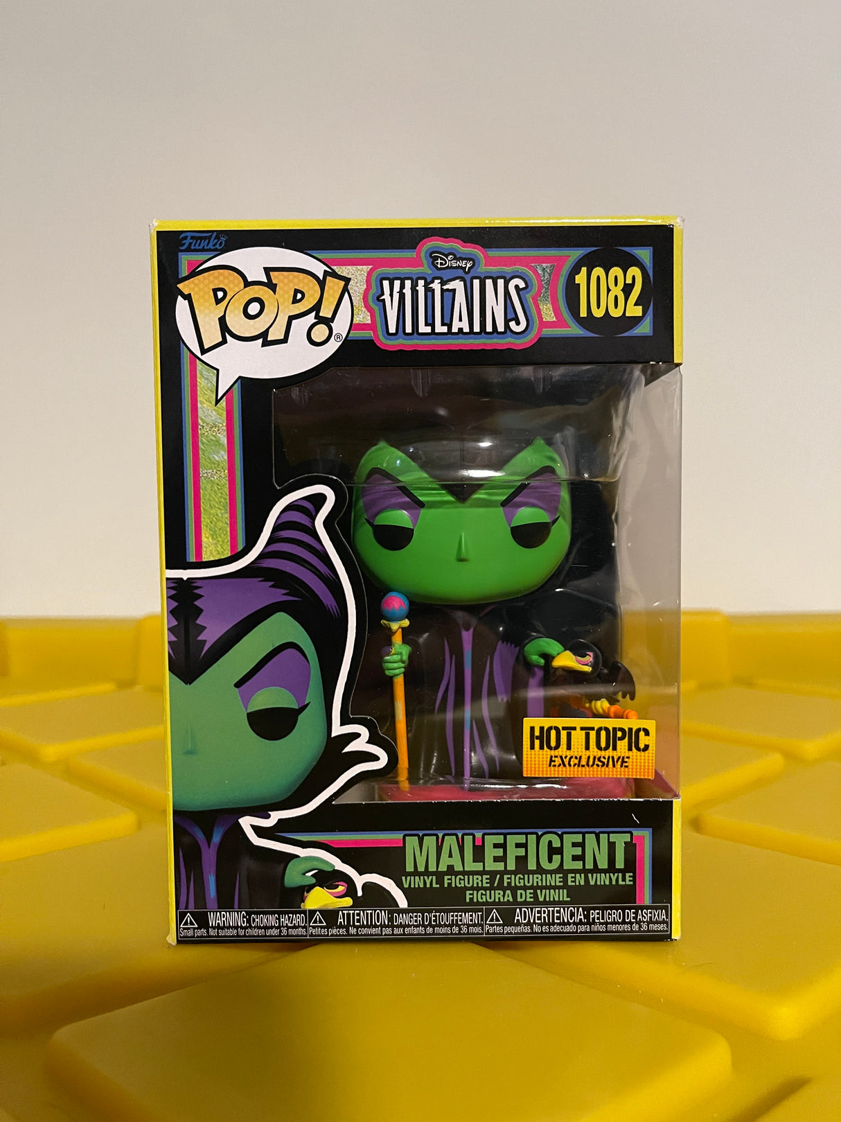Funko POP! Maleficent (Black Light) - Limited Edition Hot Topic Exclusive