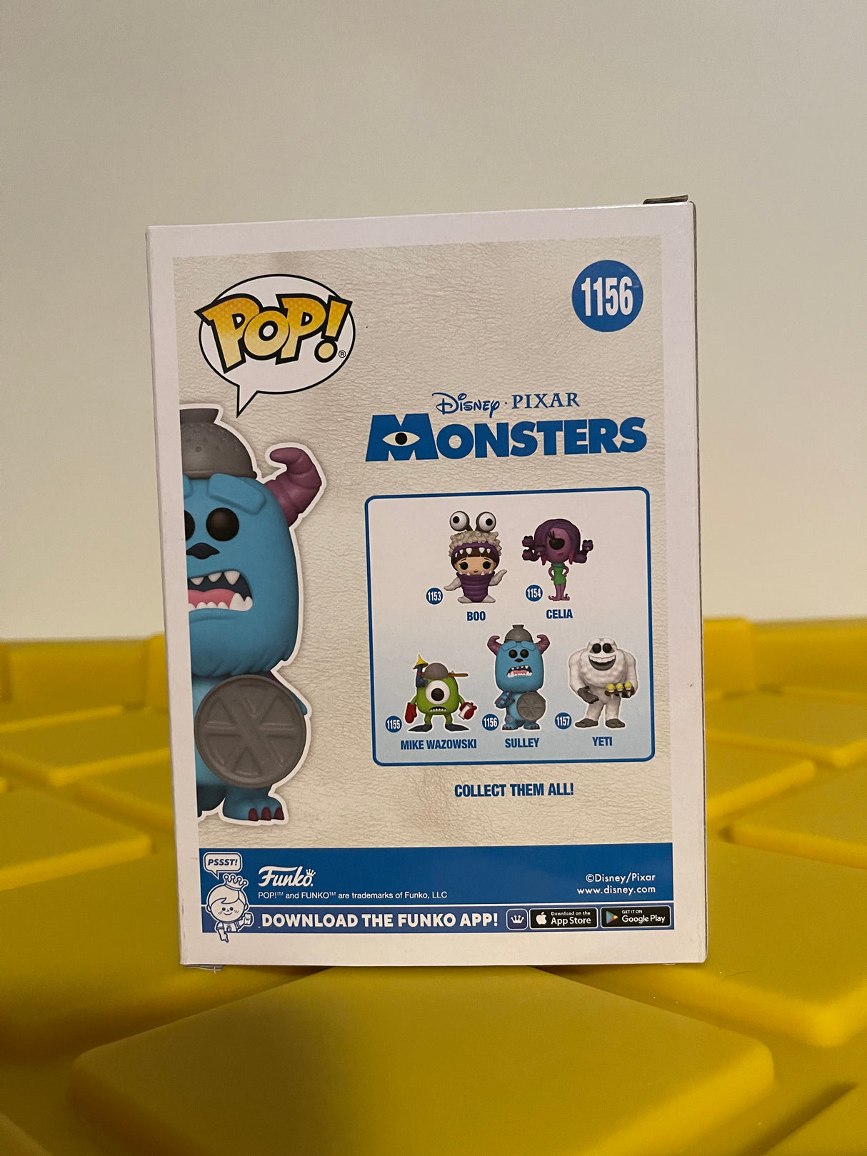 Funko POP! Sulley (Flocked) - Limited Edition Amazon Exclusive