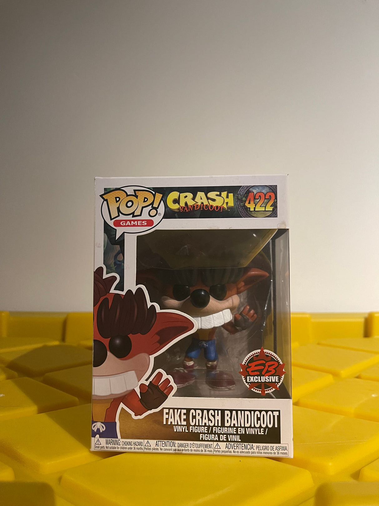 Fake Crash Bandicoot - Limited Edition EB Games Exclusive