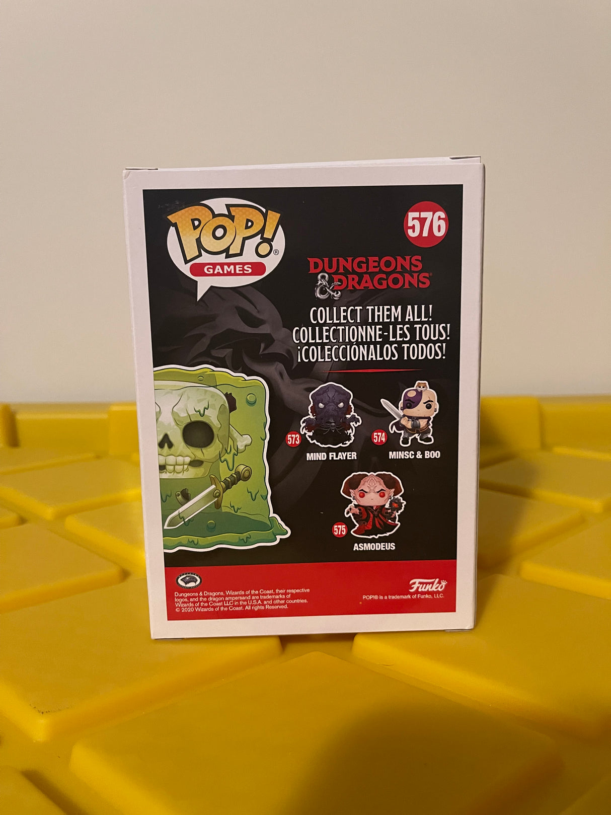 Funko POP! Gelatinous Cube - Limited Edition 2020 ECCC Exclusive