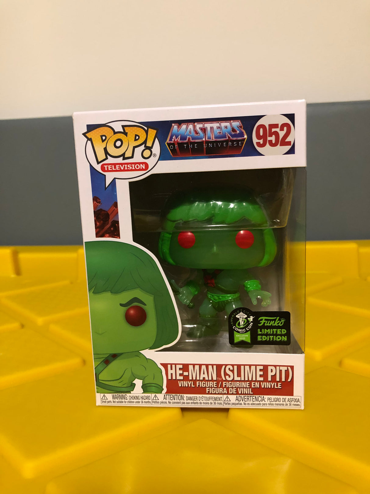 Funko POP! He-Man (Slime Pit) - Limited Edition 2020 ECCC Exclusive