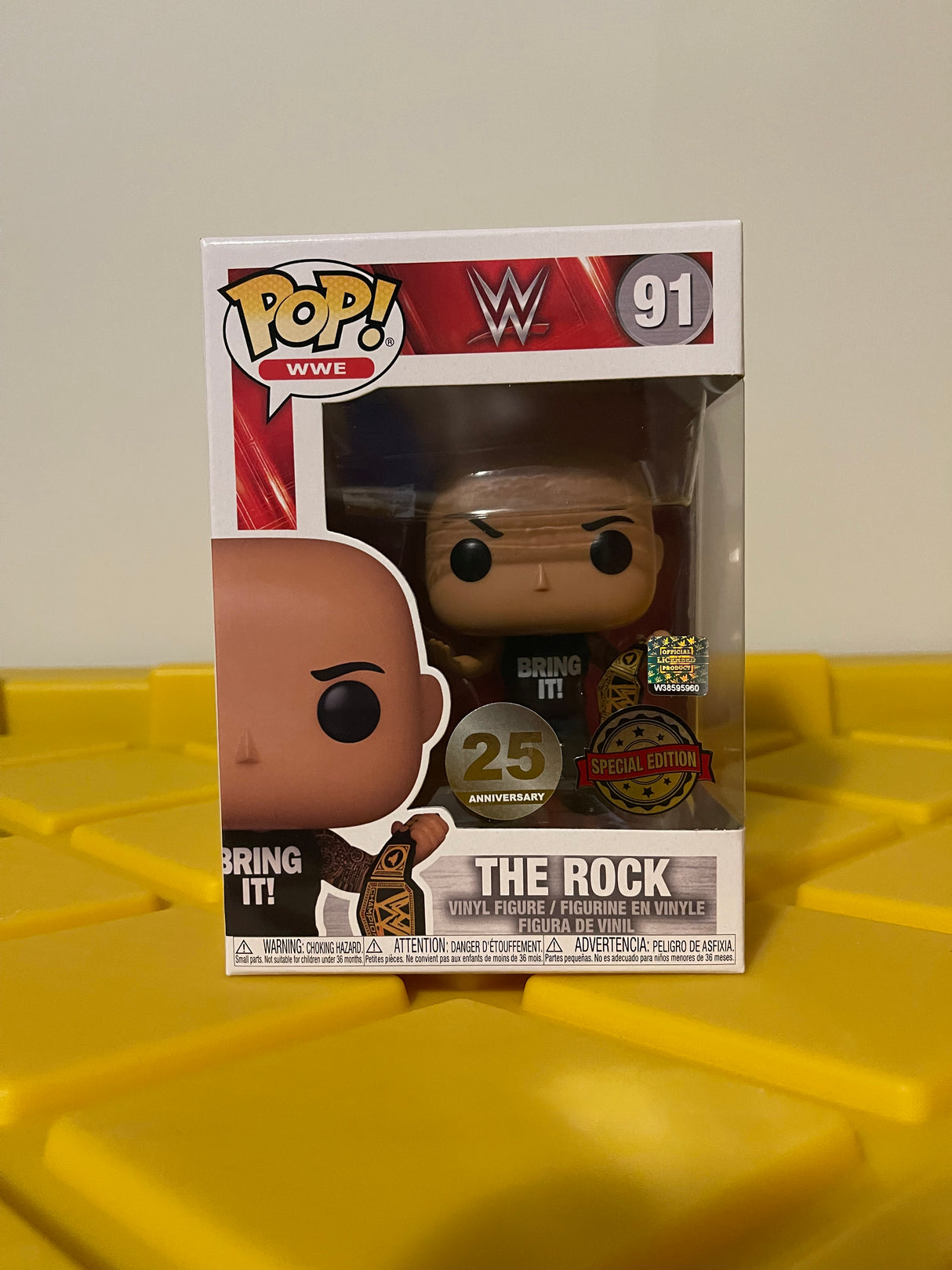 Funko POP! The Rock - Limited Edition Special Edition Exclusive