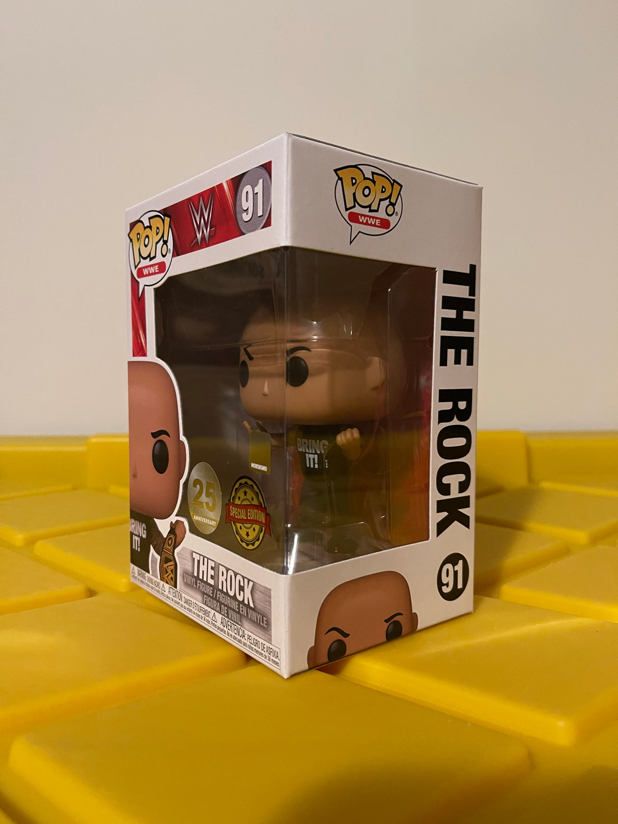 Funko POP! The Rock - Limited Edition Special Edition Exclusive