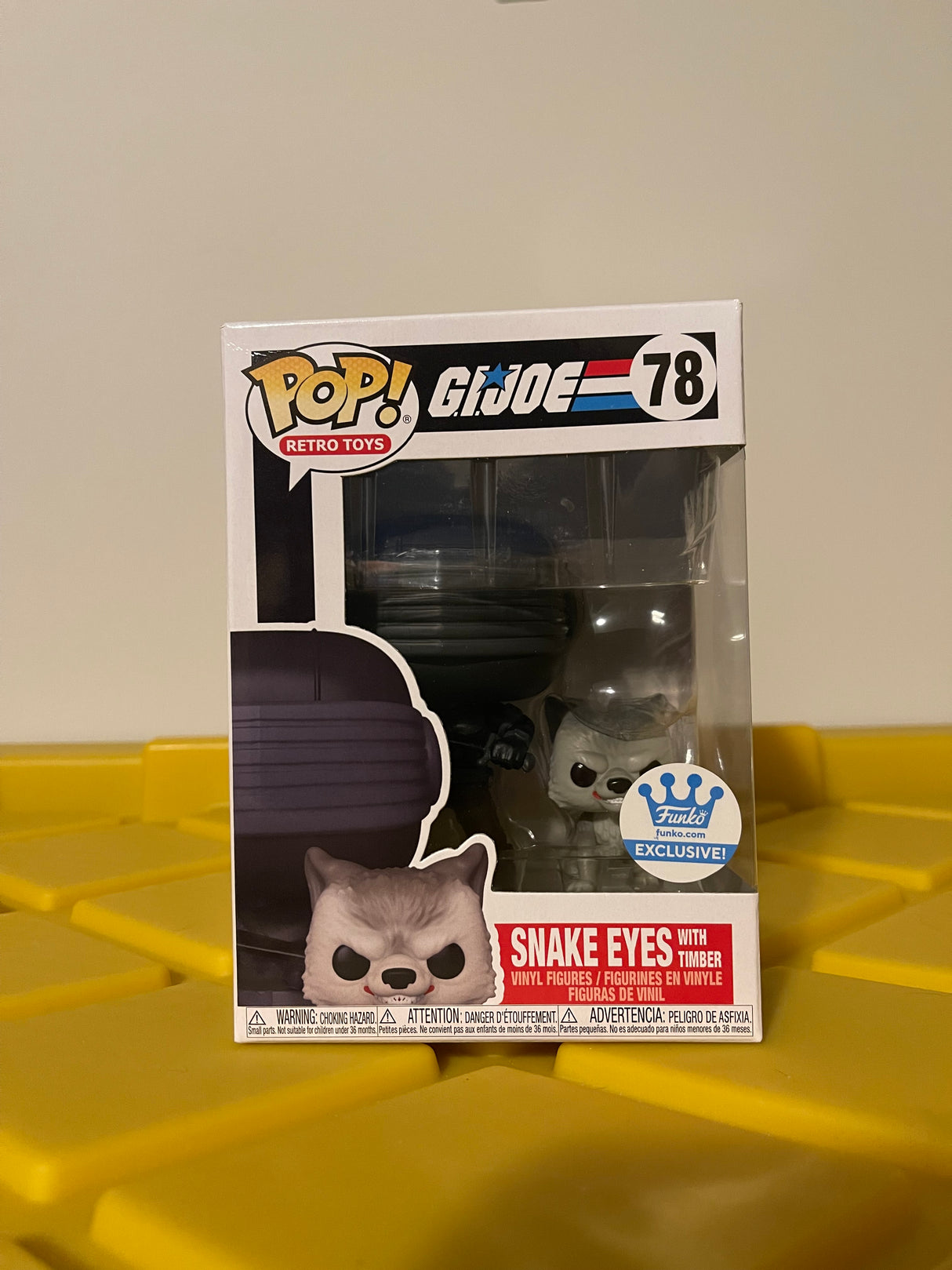 Snake Eyes With Timber - Limited Edition Funko Shop Exclusive