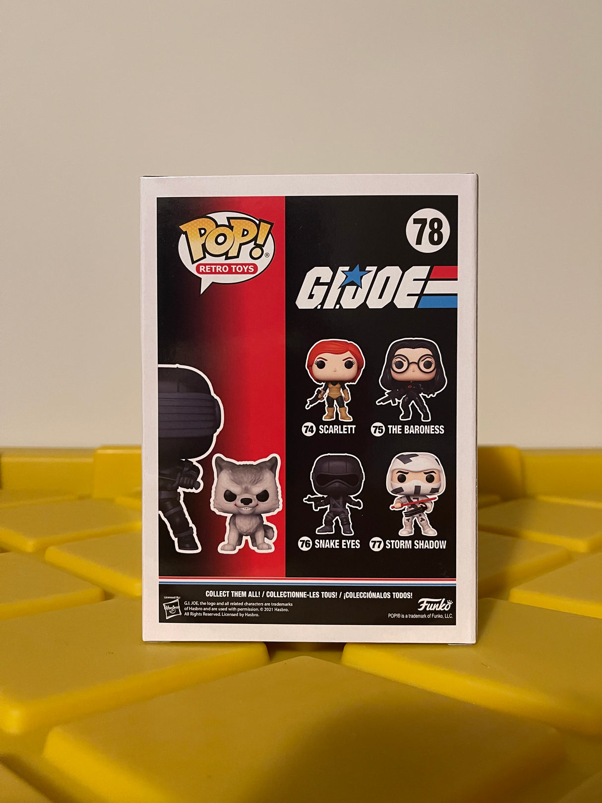Snake Eyes With Timber - Limited Edition Funko Shop Exclusive