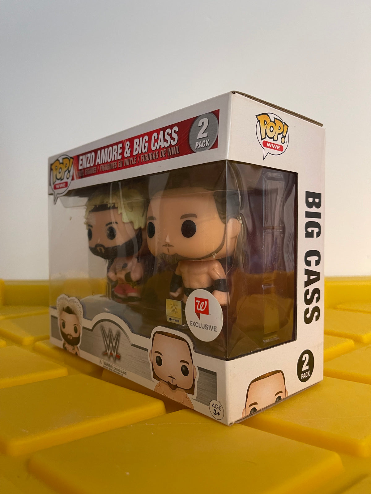 Funko POP! Enzo Amore & Big Cass (2-Pack) - Limited Edition Walgreens Exclusive