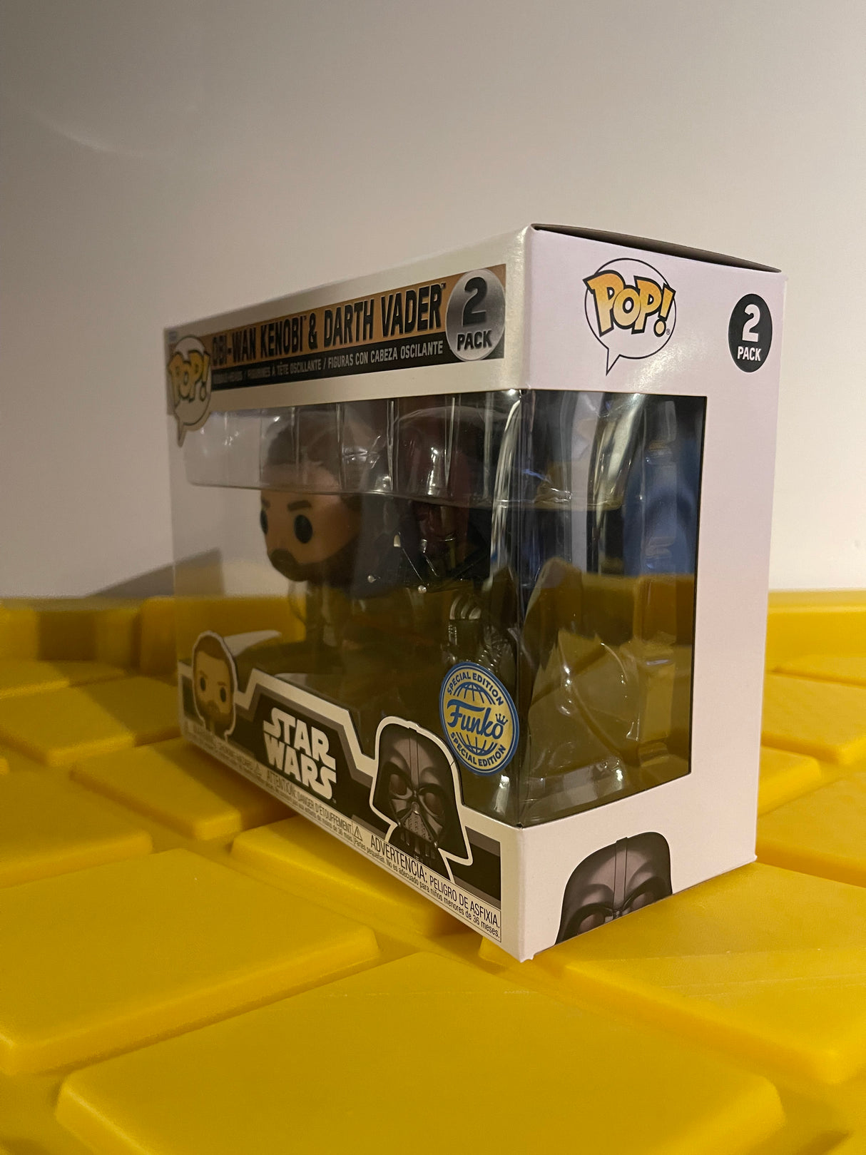 Funko POP! Obi-Wan Kenobi & Darth Vader (2-Pack) - Limited Edition Special Edition Exclusive