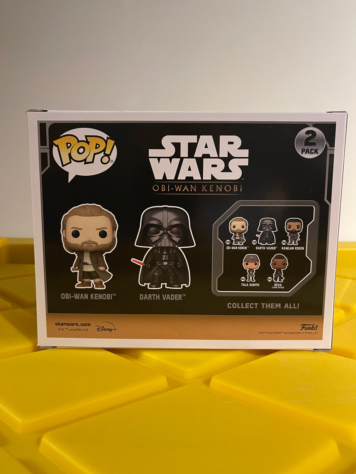 Funko POP! Obi-Wan Kenobi & Darth Vader (2-Pack) - Limited Edition Special Edition Exclusive
