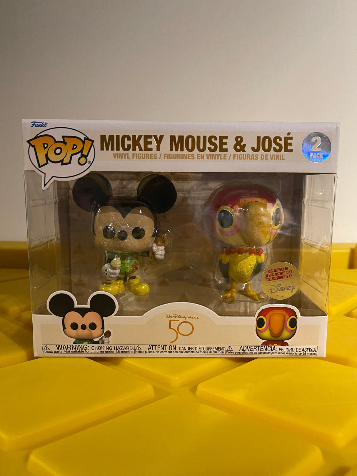 Funko POP! Mickey Mouse & Jose (2-Pack) - Limited Edition Disney Exclusive