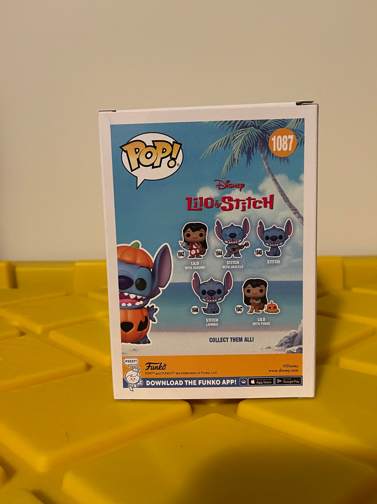 Funko POP! Pumpkin Stitch - Limited Edition Hot Topic Exclusive