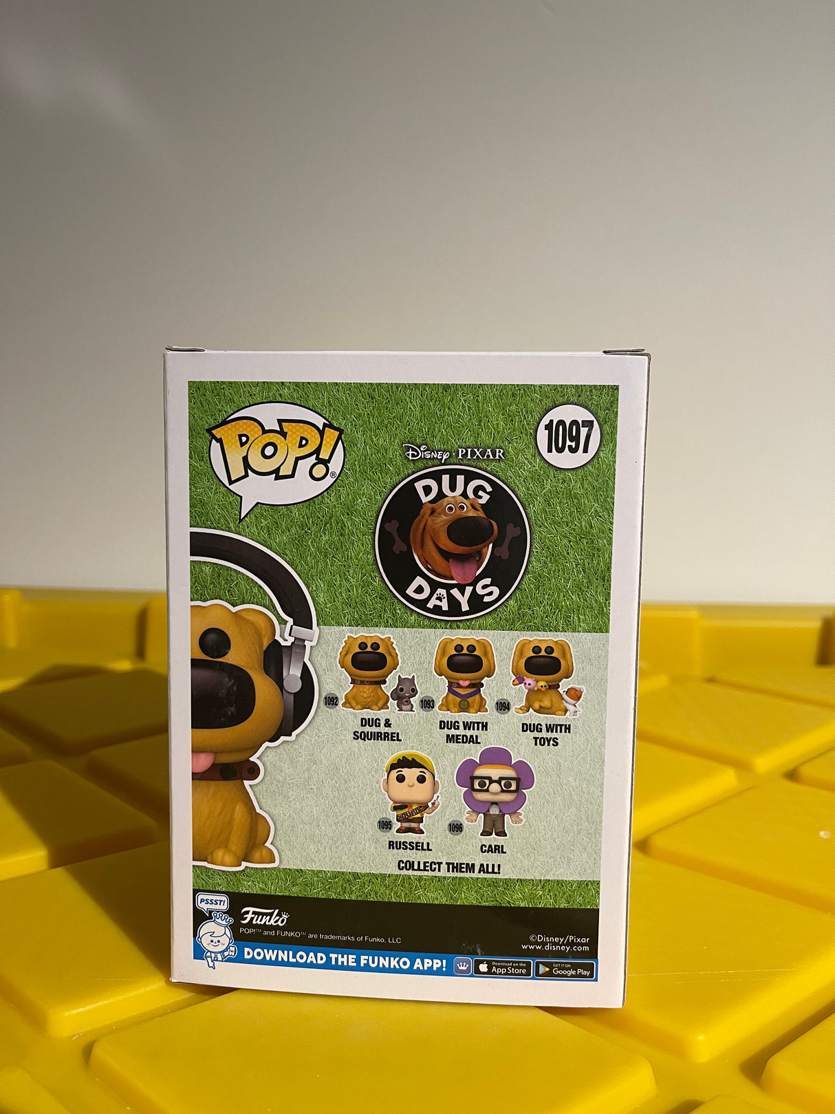 Funko POP! Dug With Headphones - Limited Edition Funko Shop Exclusive