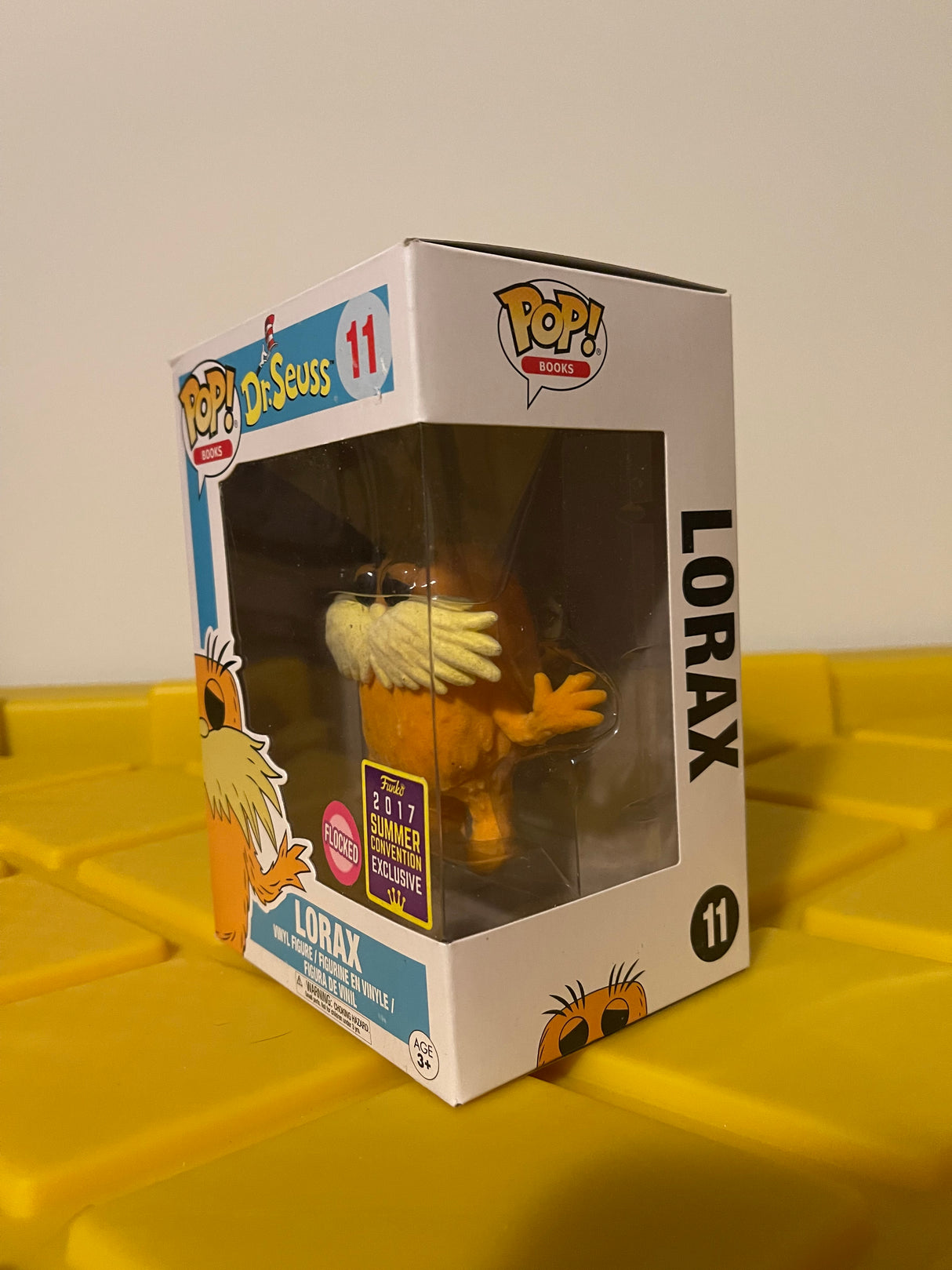Funko POP! Lorax (Flocked) - Limited Edition 2017 SDCC Exclusive
