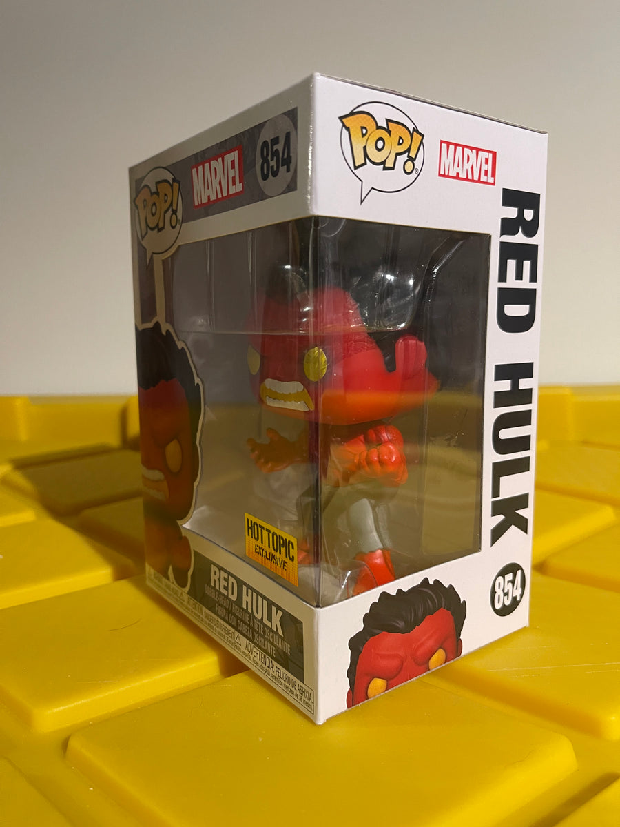 Funko POP! Red Hulk - Limited Edition Hot Topic Exclusive – Black ...