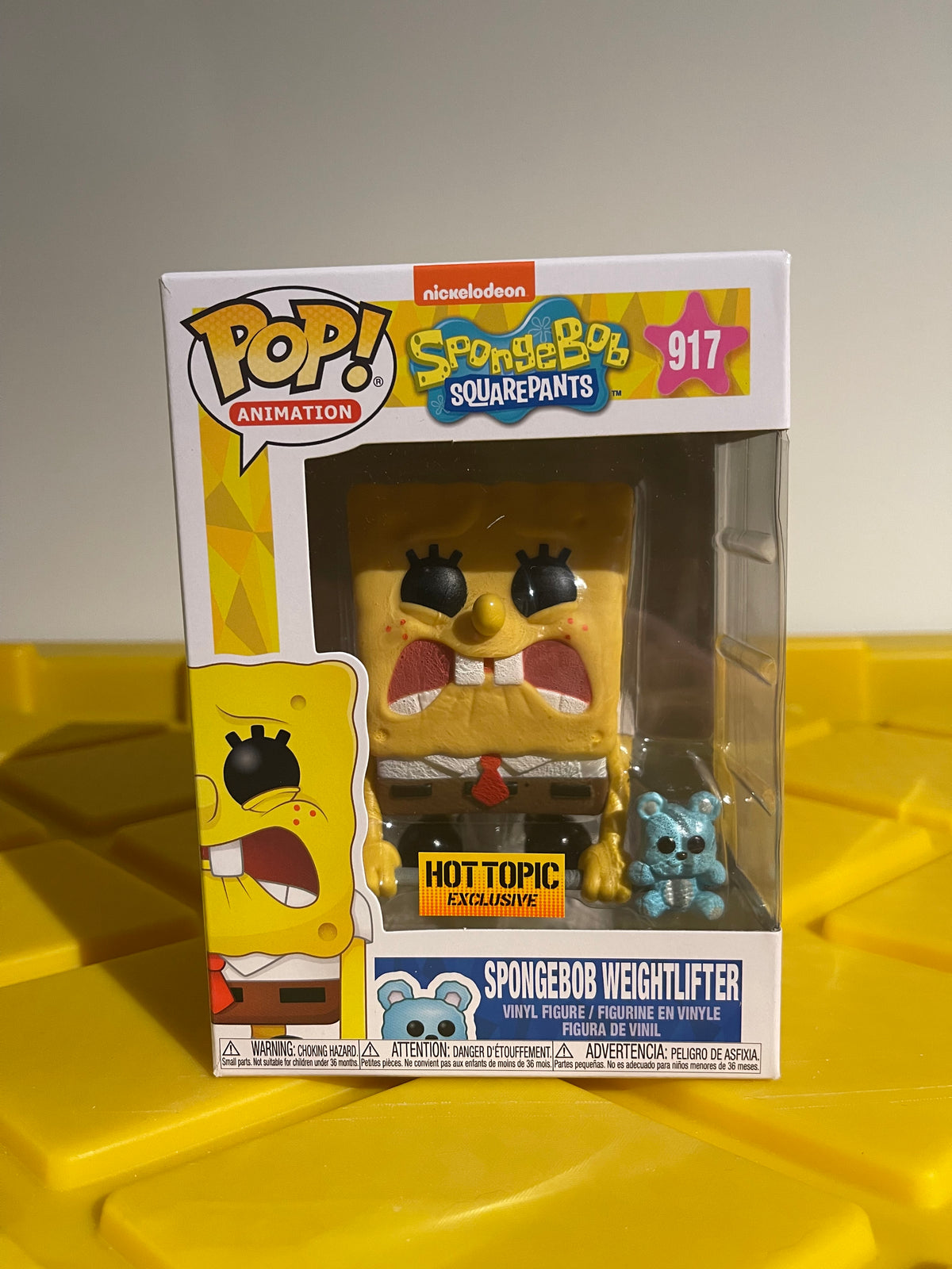 Spongebob Weightlifter - Limited Edition Hot Topic Exclusive