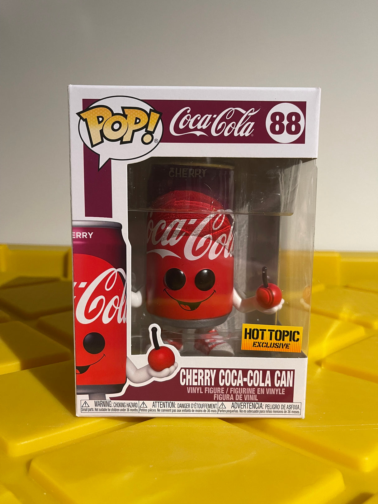 Funko POP! Cherry Coca-Cola Can - Limited Edition Hot Topic Exclusive