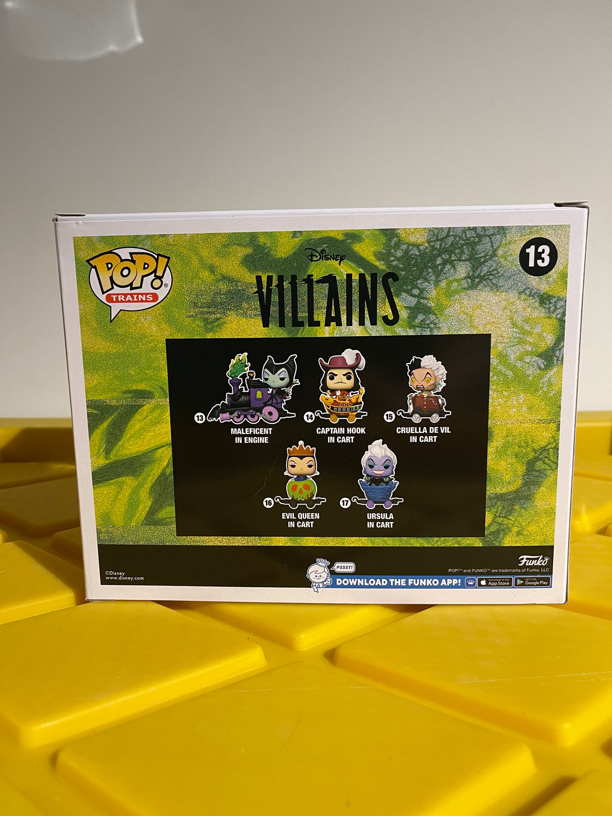 Villains Train Set - Limited Edition Funko Shop Exclusive