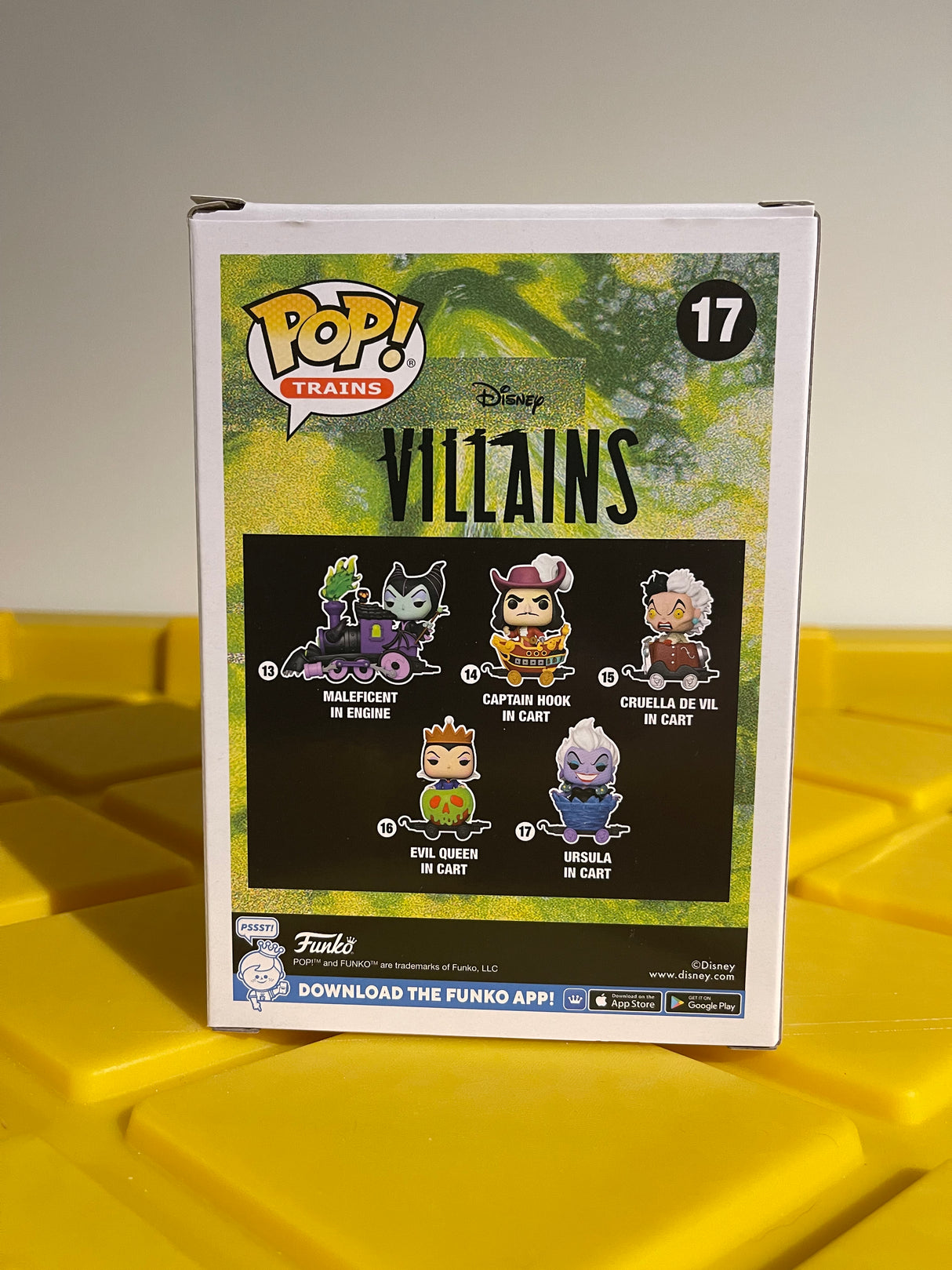 Villains Train Set - Limited Edition Funko Shop Exclusive
