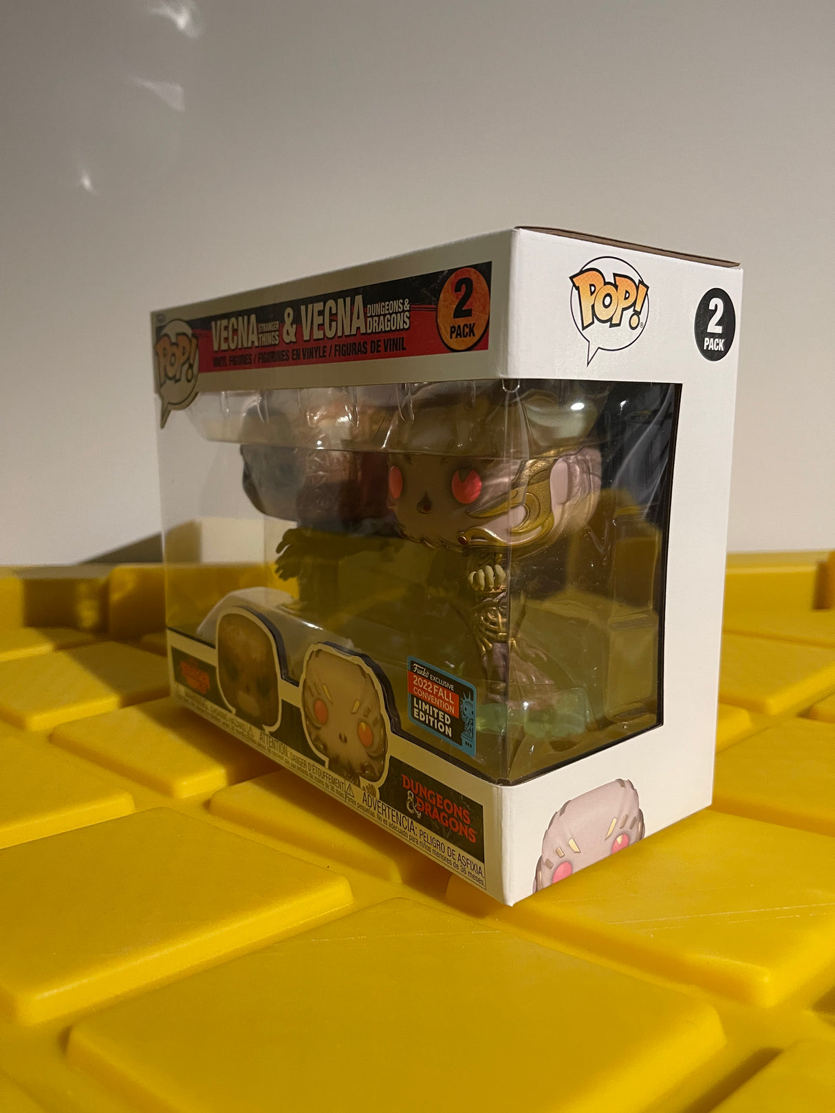 Funko POP! Vecna Stranger Things & Vecna Dungeons & Dragons (2-Pack) - Limited Edition 2022 NYCC Exclusive