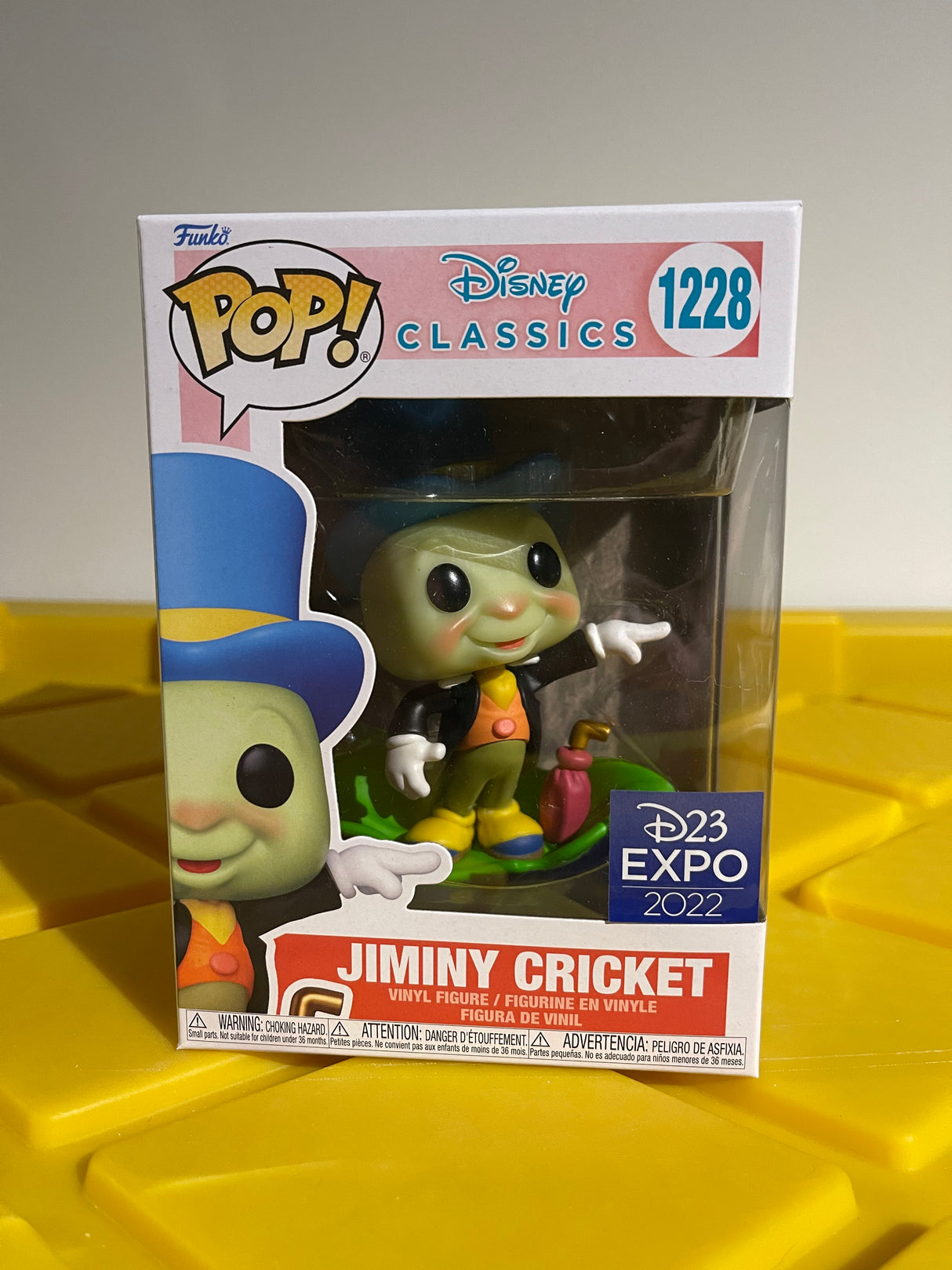 Funko POP! Jiminy Cricket - Limited Edition 2022 D23 Expo Exclusive