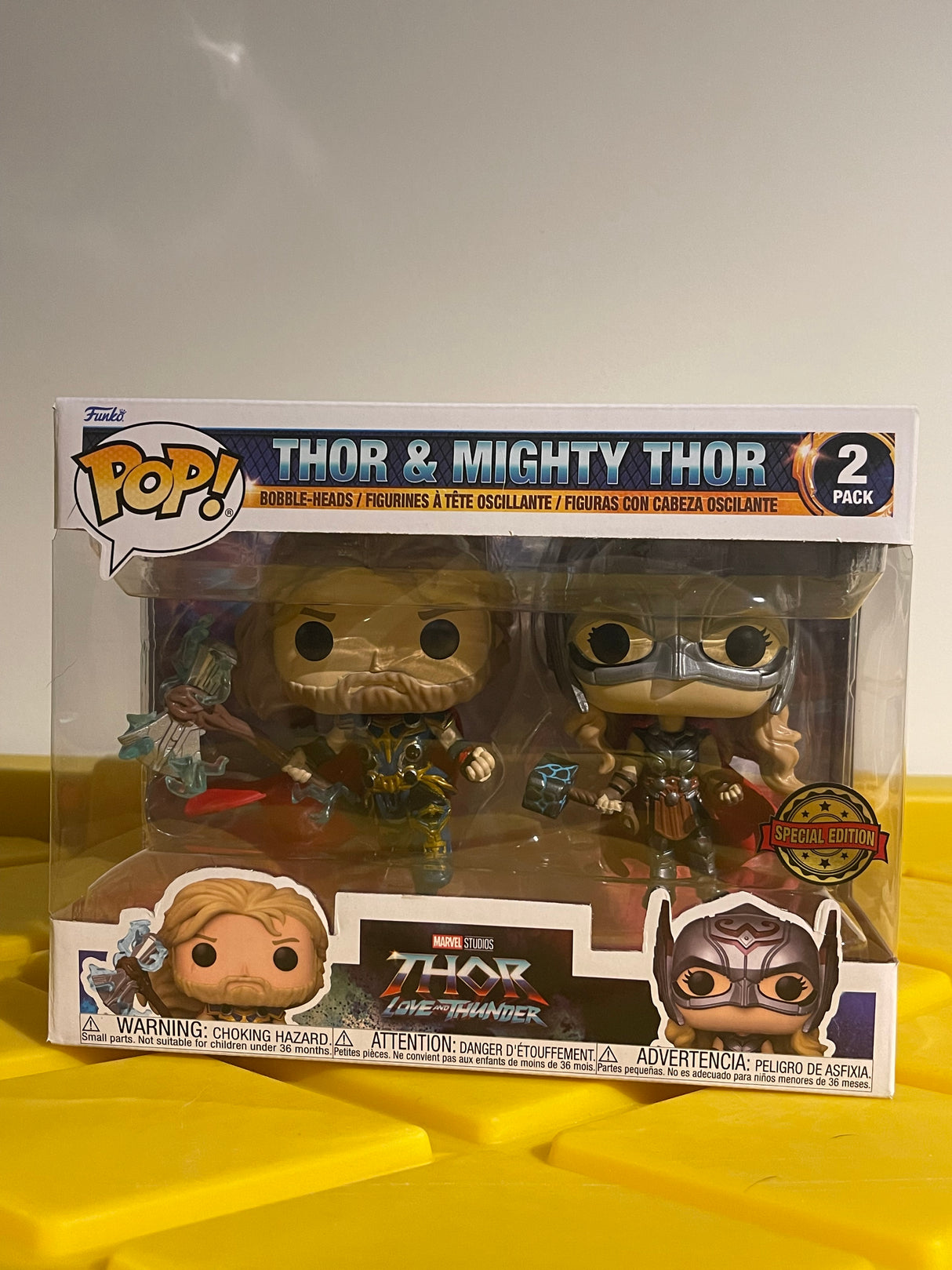 Funko POP! Thor & Mighty Thor (2-Pack) - Limited Edition Special Edition Exclusive