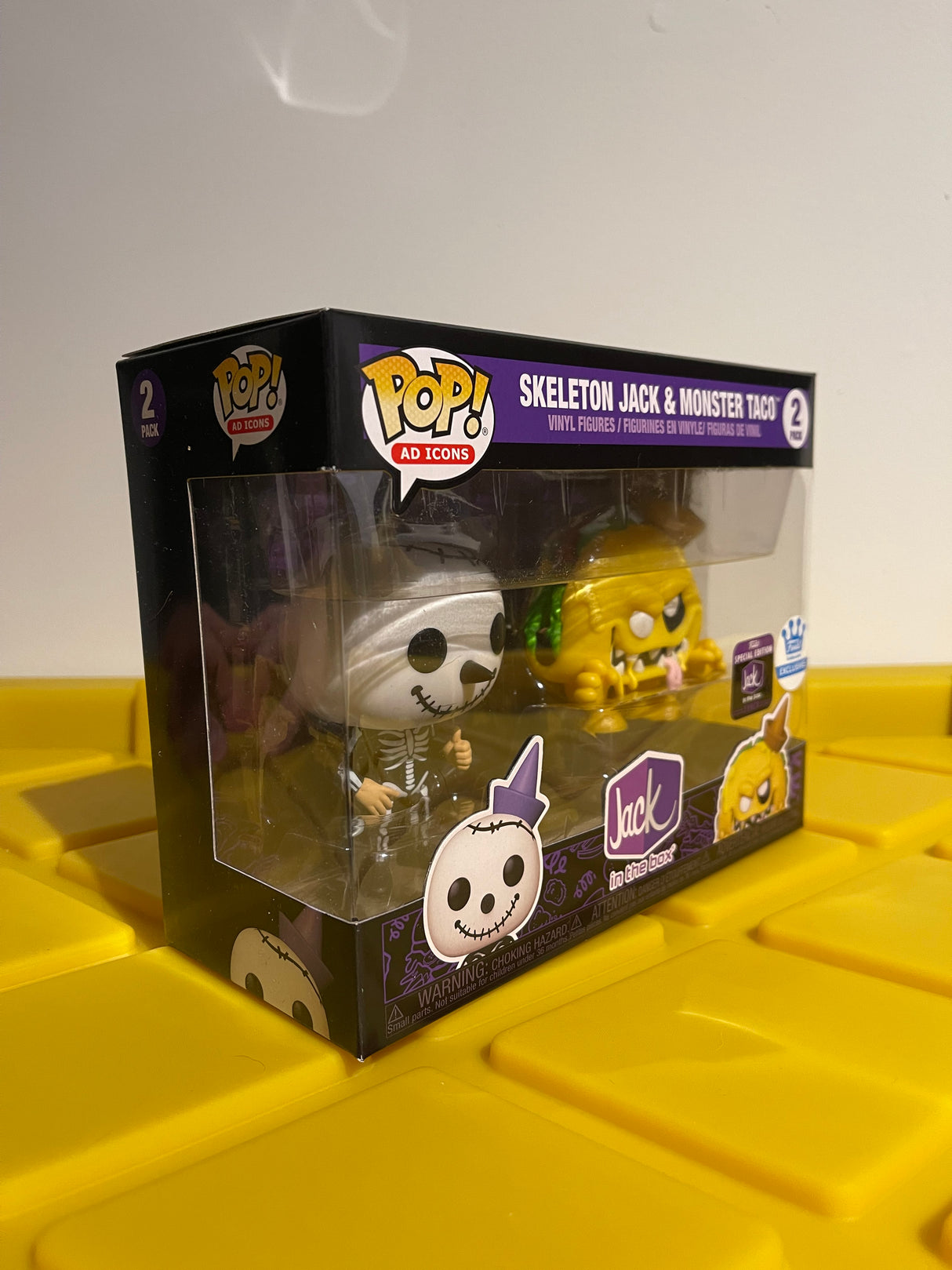 Funko POP! Skeleton Jack & Monster Taco (2-Pack) - Limited Edition Funko Shop Exclusive