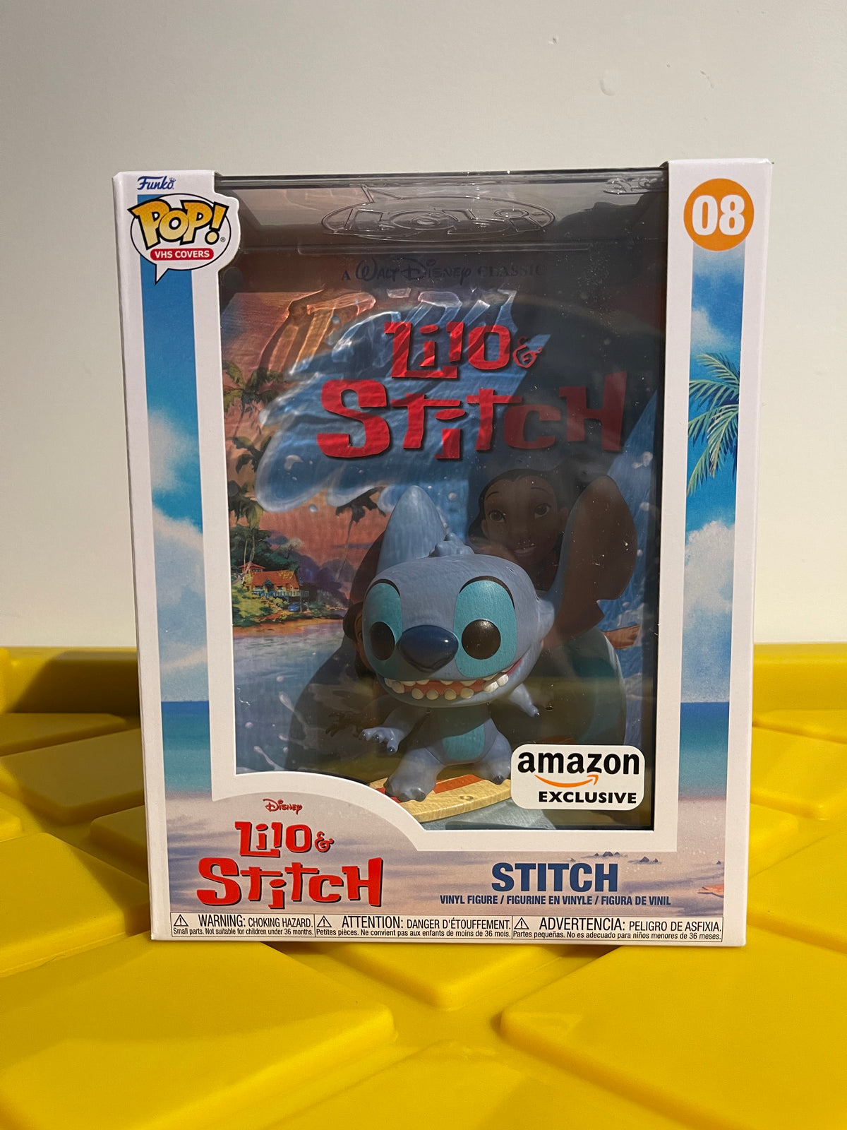 Funko POP! Stitch (VHS Covers) - Limited Edition Amazon Exclusive