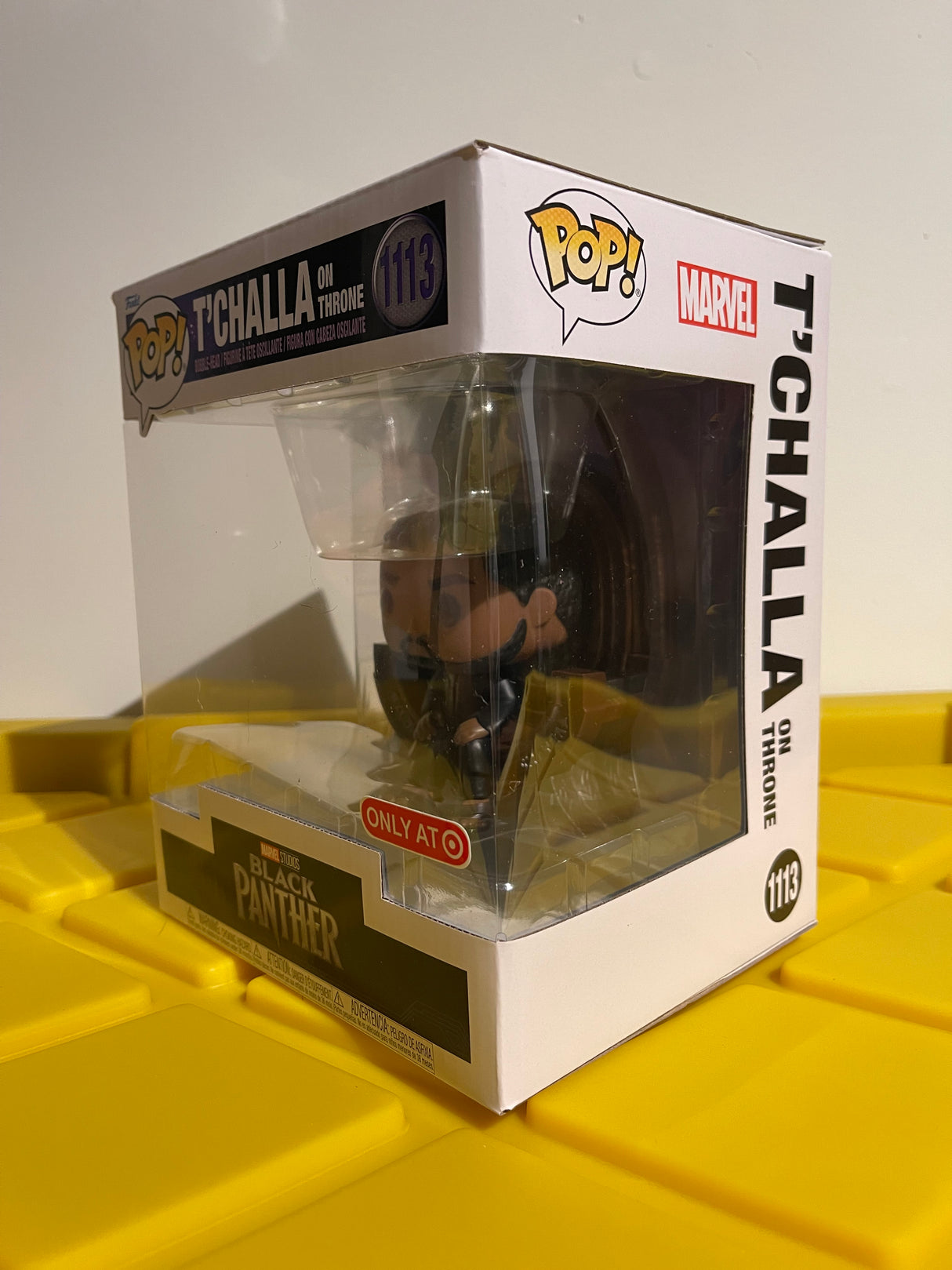 Funko POP! 6" T'Challa on Throne - Limited Edition Target Exclusive