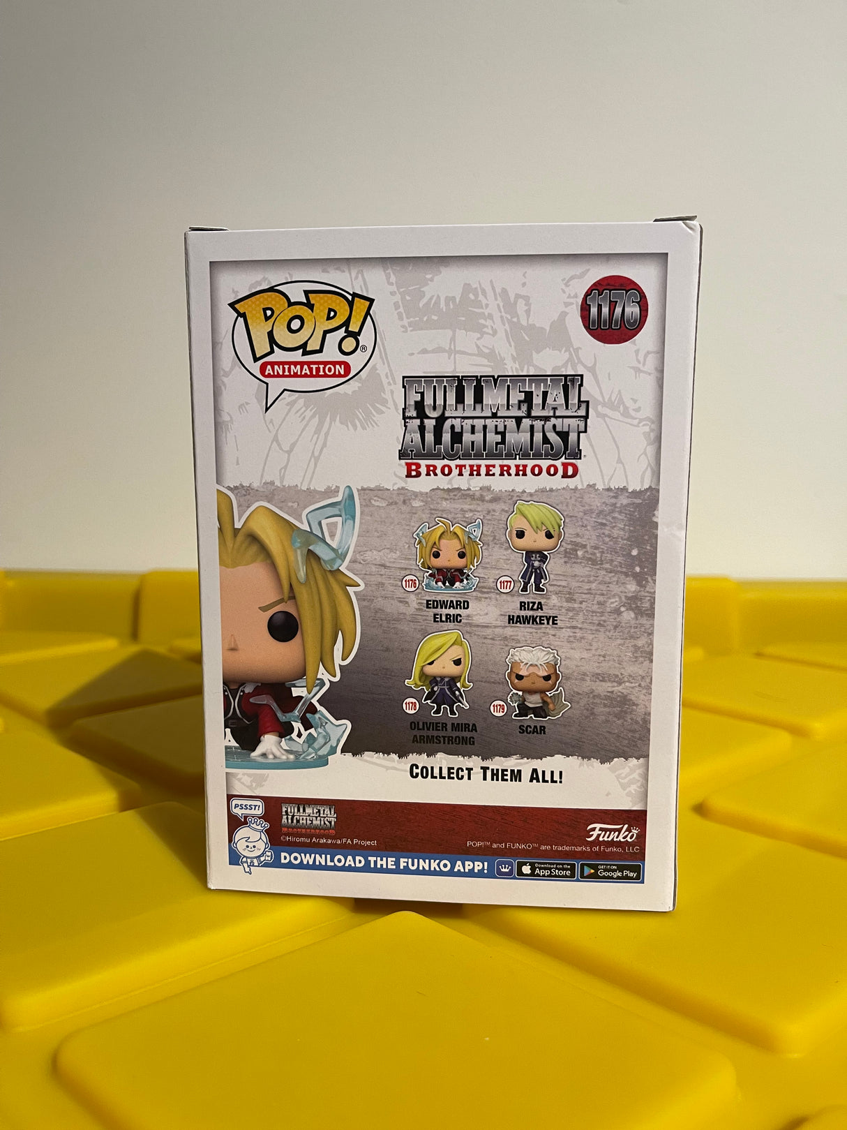 Funko POP! Edward Elric (Glow) - Limited Edition Chase