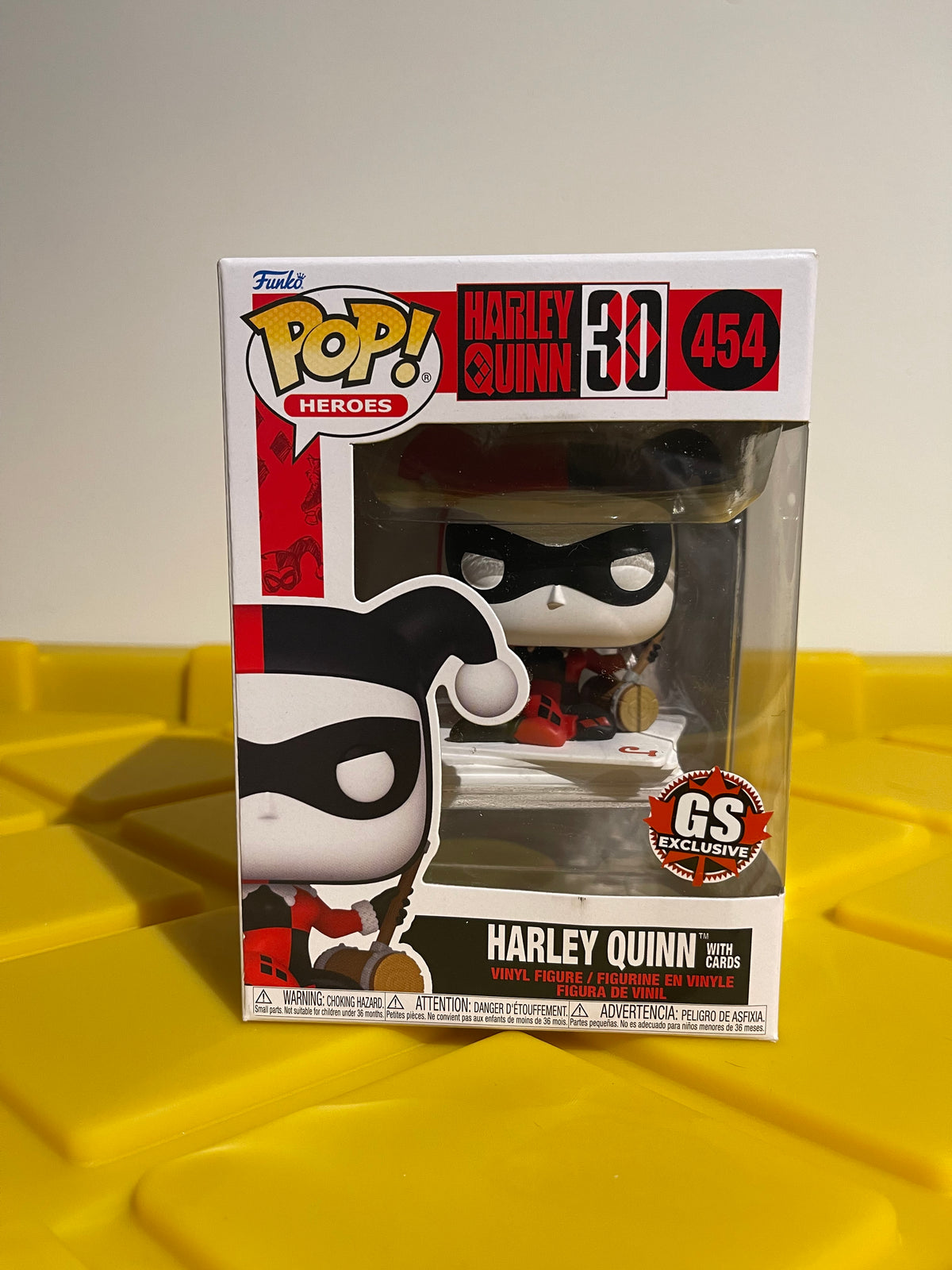 Funko POP! Harley Quinn with Cards - Limited Edition GameStop Exclusive