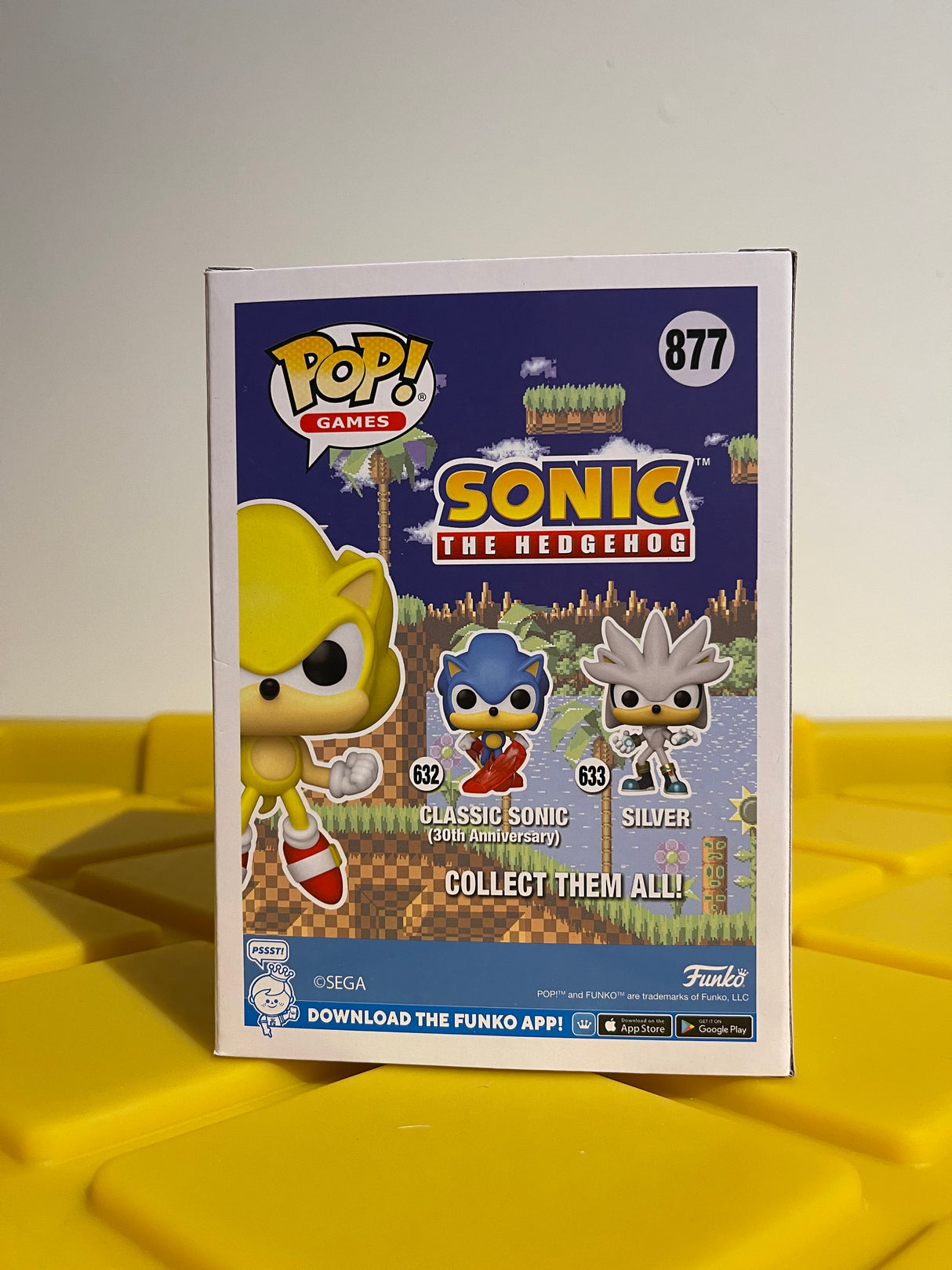 Super Sonic First Appearance (Glow) - Limited Edition 2022 SDCC Exclusive
