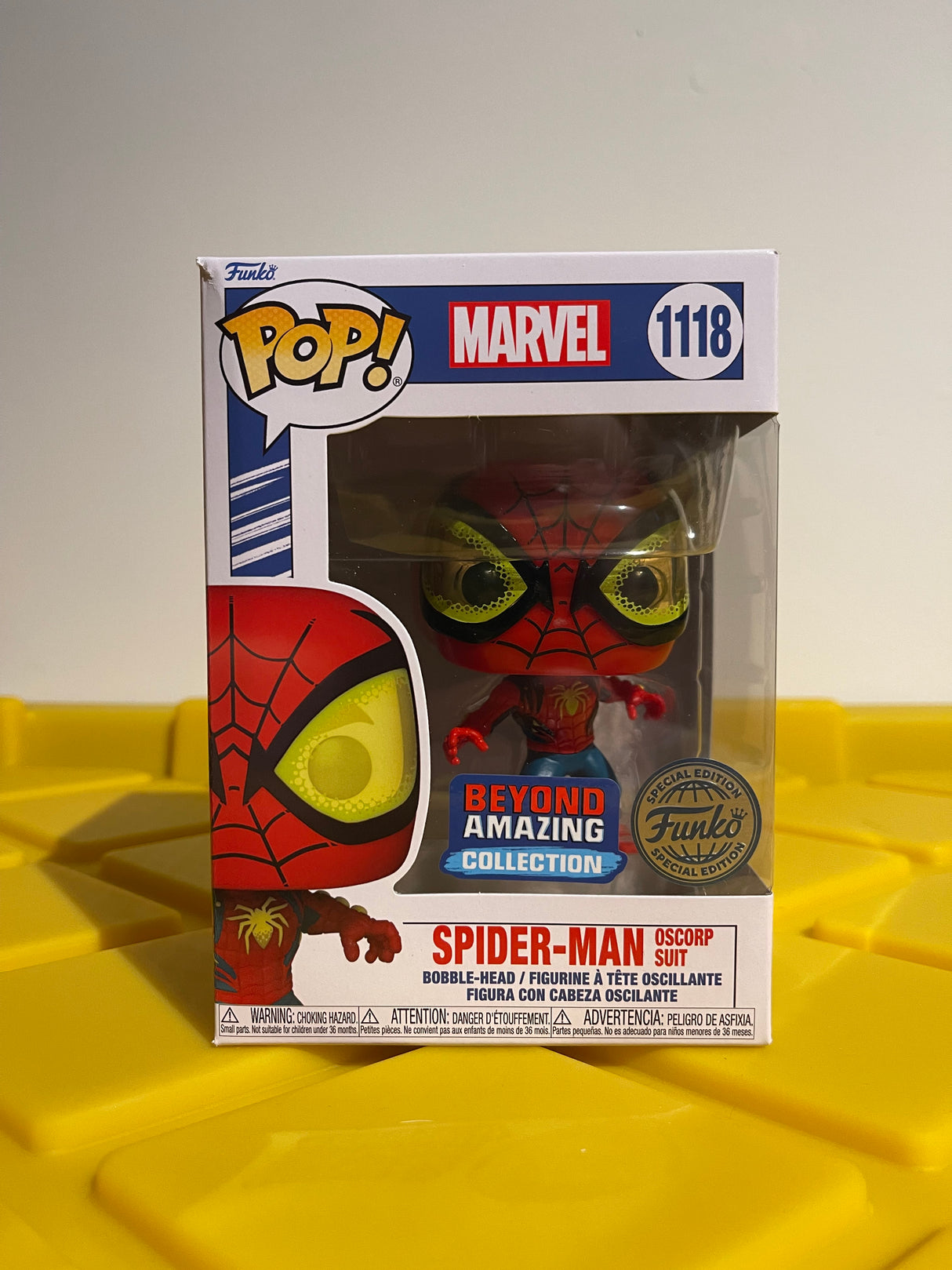 Funko POP! Spider-Man Oscorp Suit - Limited Edition Special Edition Exclusive