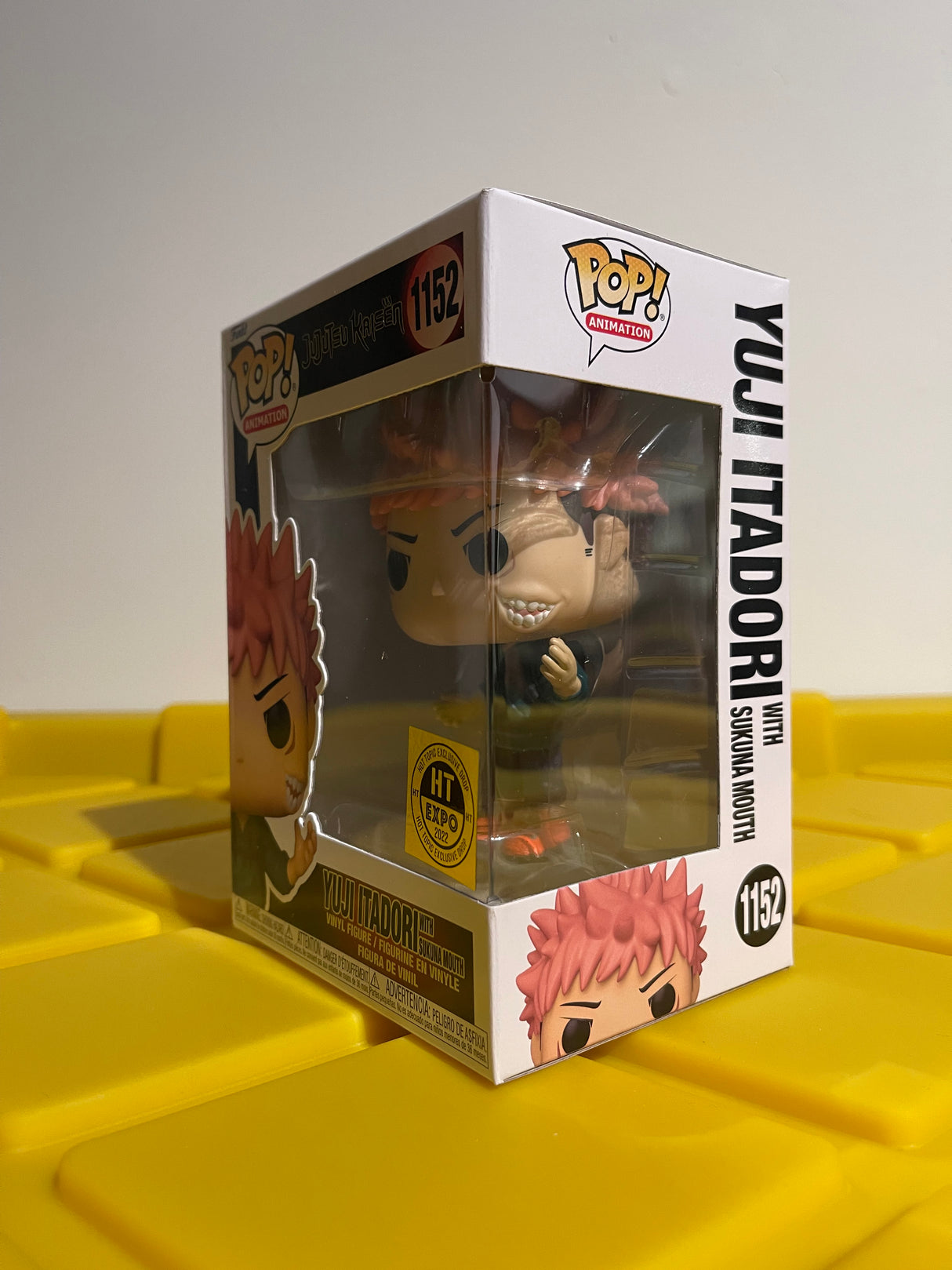 Funko POP! Yuji Itadori with Sukuna Mouth - Limited Edition Hot Topic Expo 2022 Exclusive