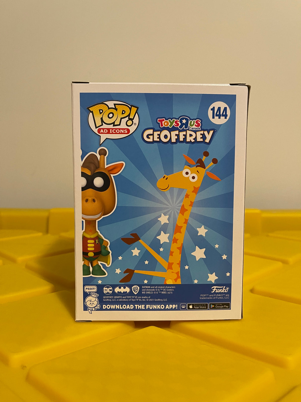 Funko POP! Geoffrey as Robin - Limited Edition Toys R Us Exclusive