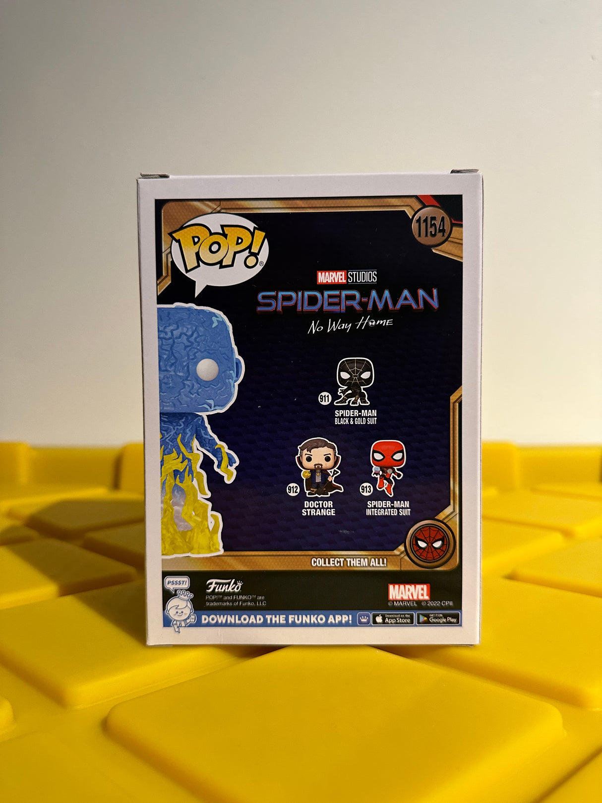 Funko POP! Electro (Glow) - Limited Edition Marvel Collector Corps Exclusive