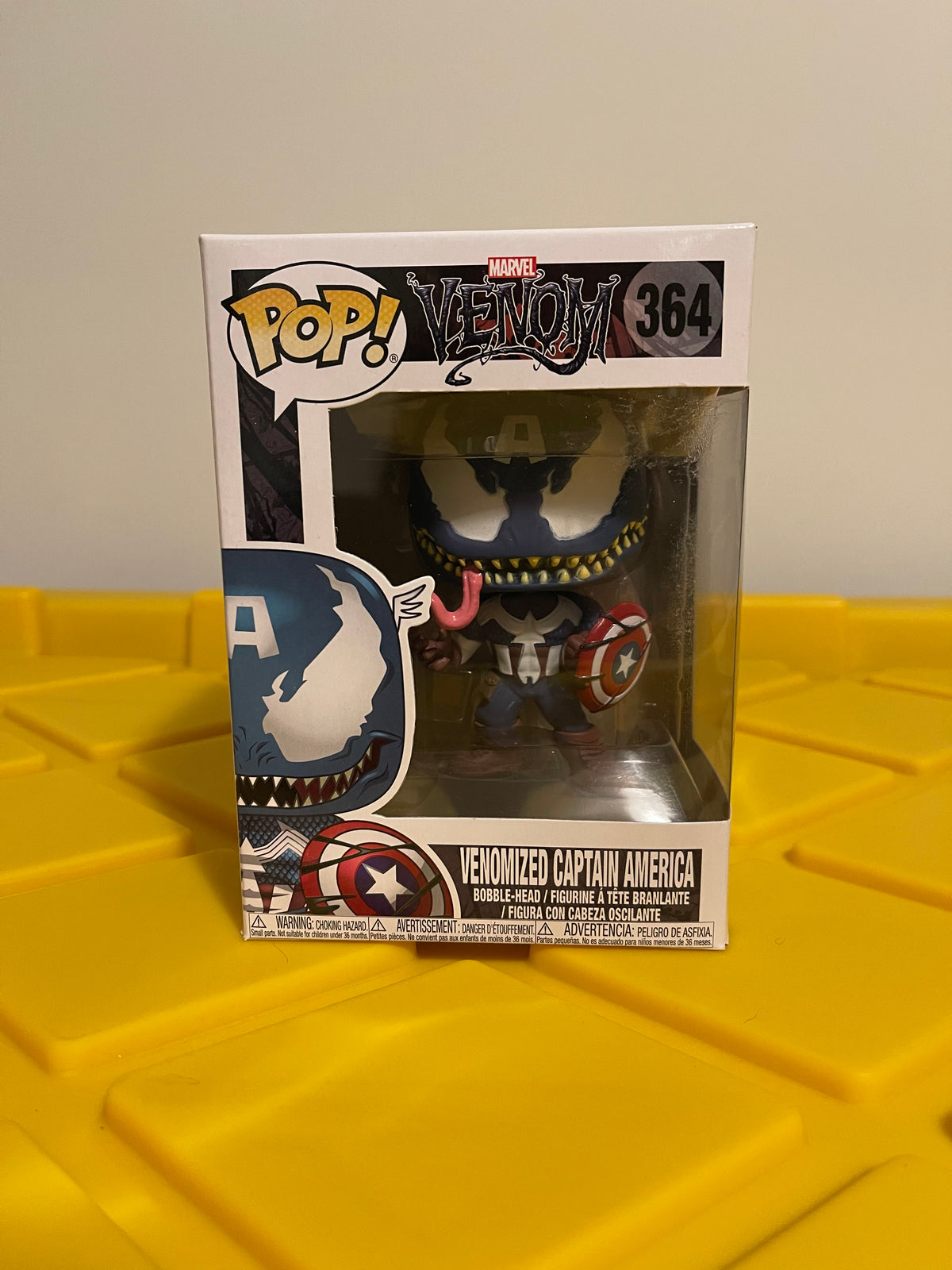 Venomized Captain America