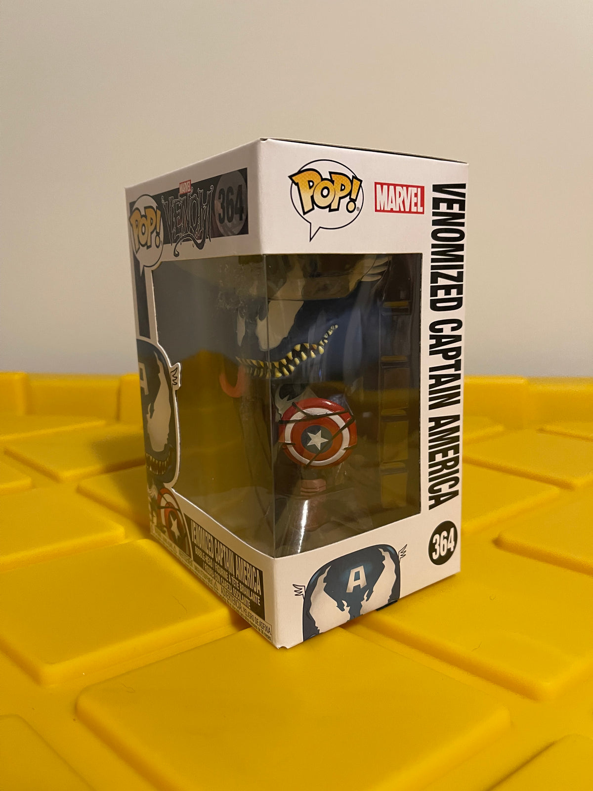 Venomized Captain America