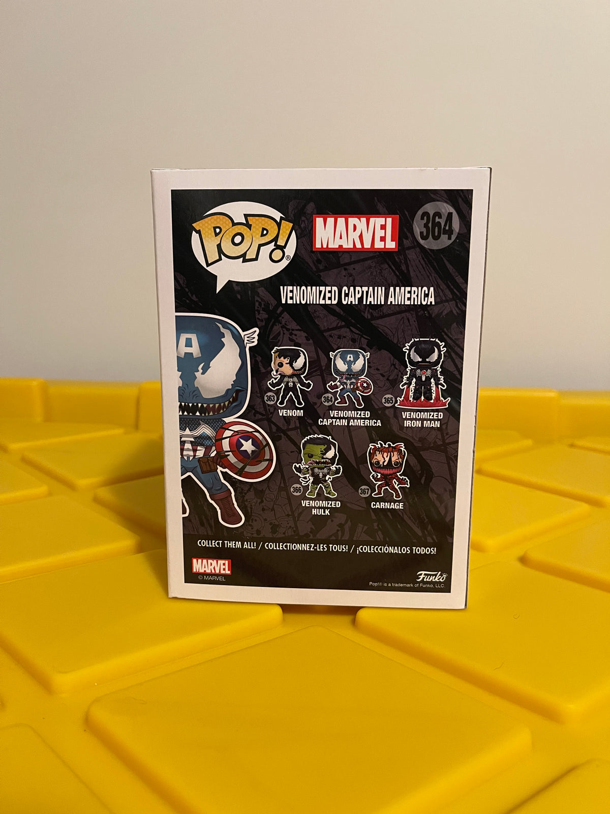 Venomized Captain America