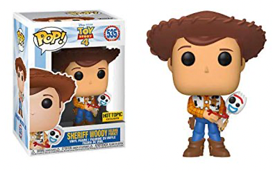 Sheriff Woody Holding Forky - Limited Edition Hot Topic Exclusive